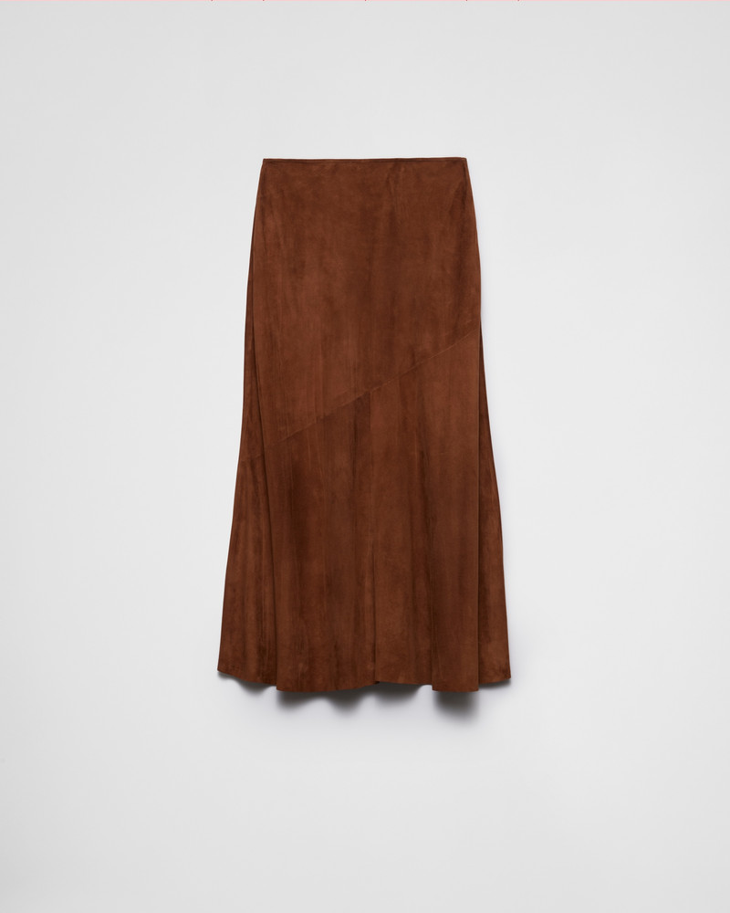 Suede skirt 1