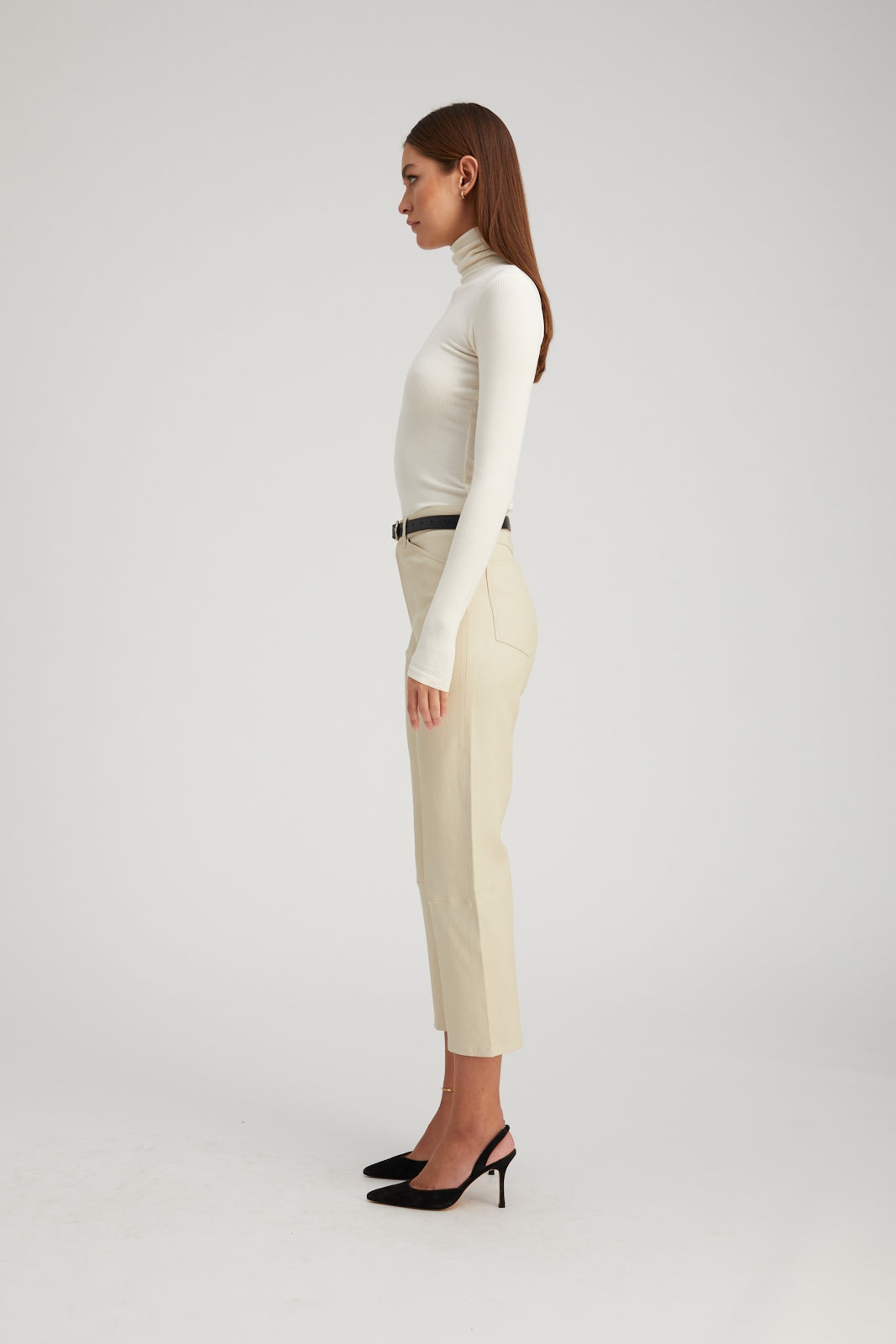 ECRU CITY LONG SLEEVE TURTLENECK - 3