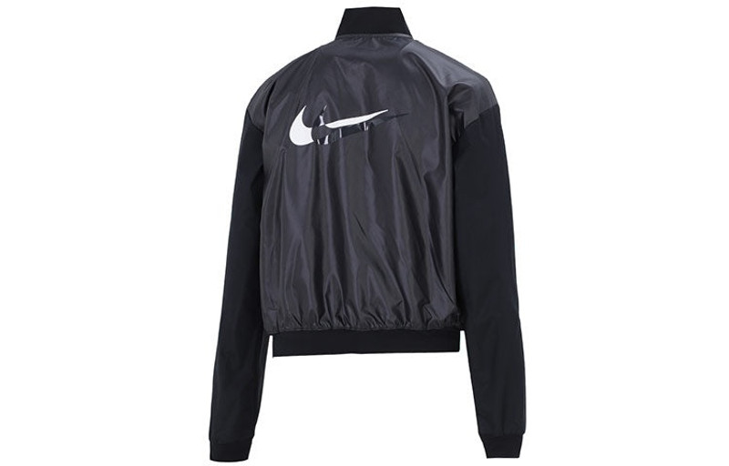 Nike (WMNS) Nike Casual Short Woven Jacket Black DD6848-010 outlook