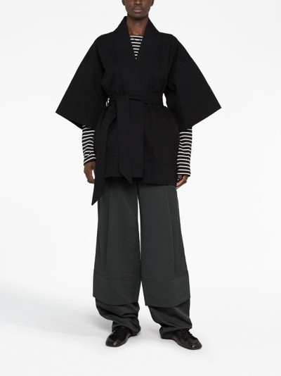 LOW CLASSIC double-belted pocket trousers outlook