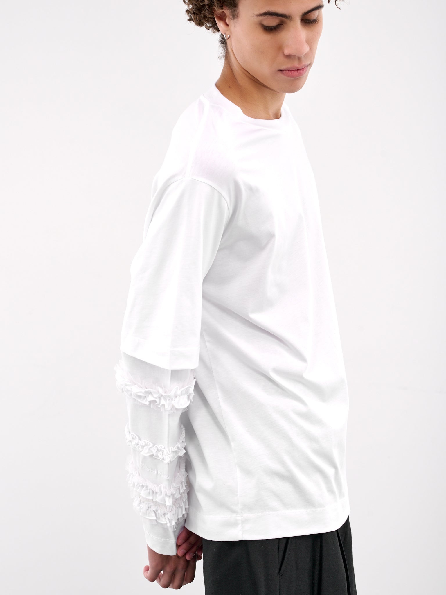 Layered Ruffle Frill Long Sleeve - 5