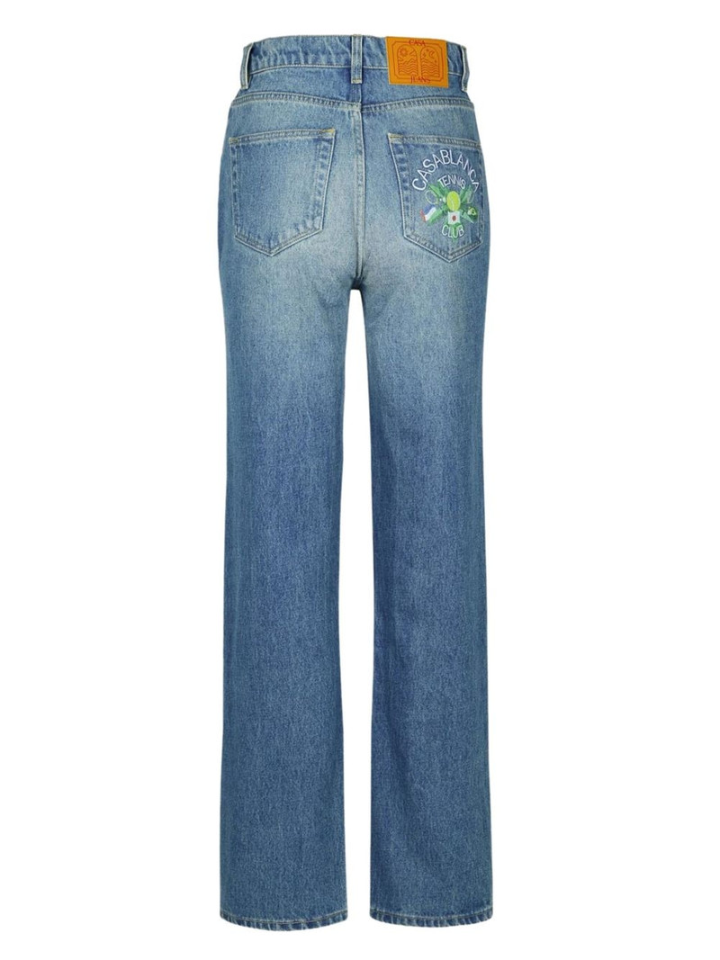 CASABLANCA Tennis Club straight jeans outlook