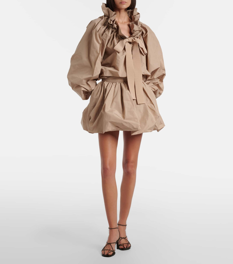 PATOU Tie-neck faille top outlook