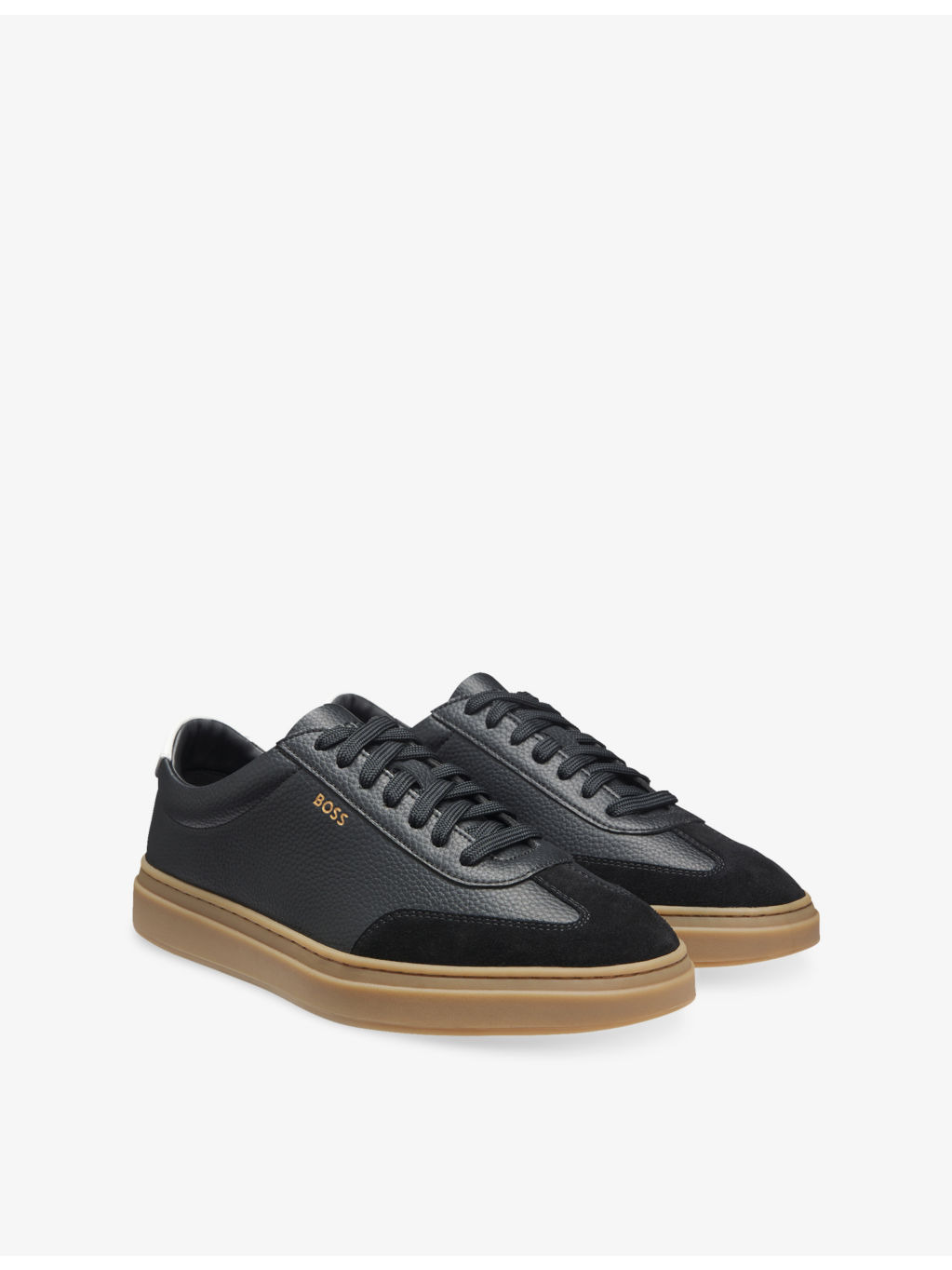 Tennis Leather Trainers - 3