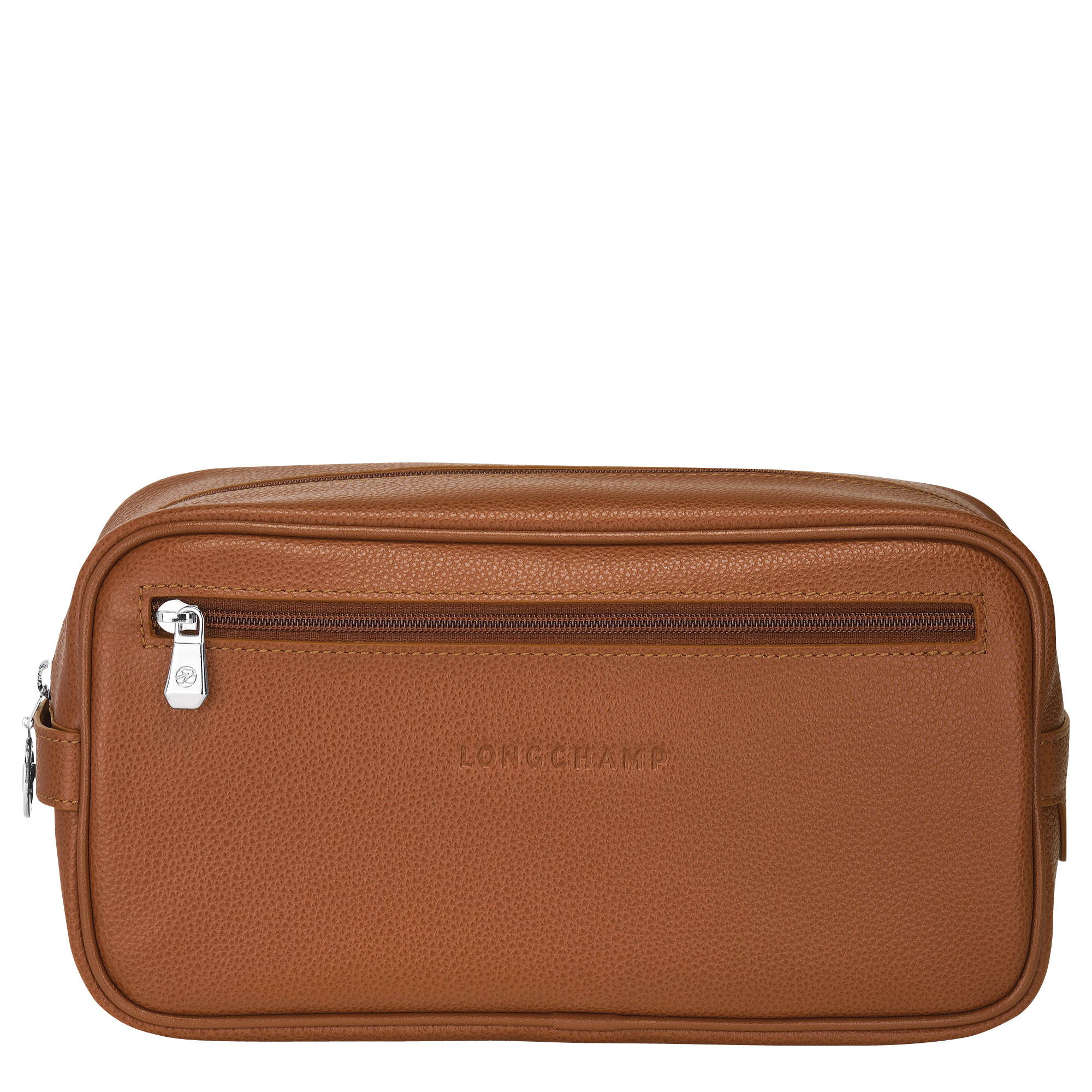 Le Foulonné Toiletry case Caramel - Leather - 1