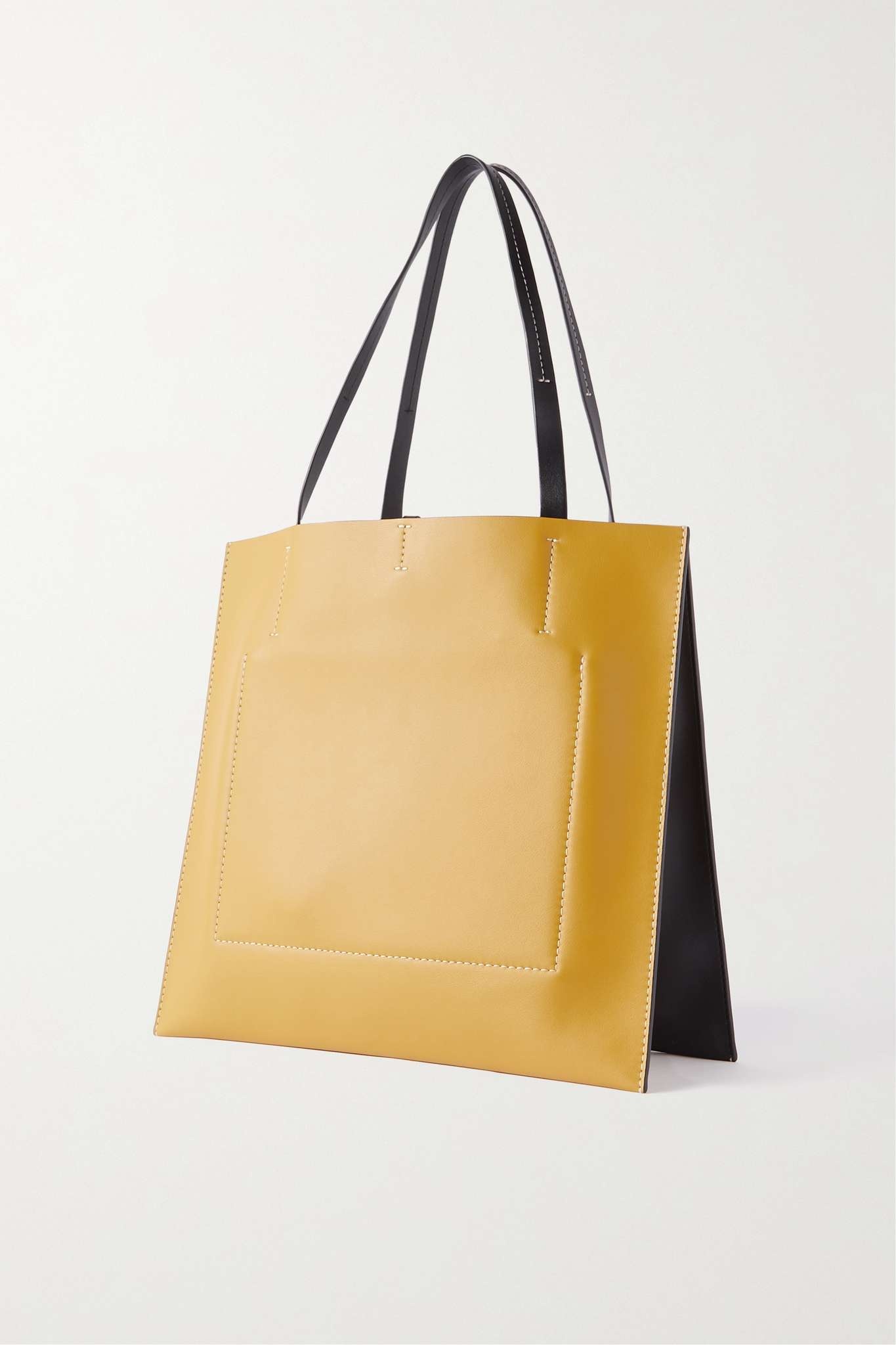 Twin leather tote - 3