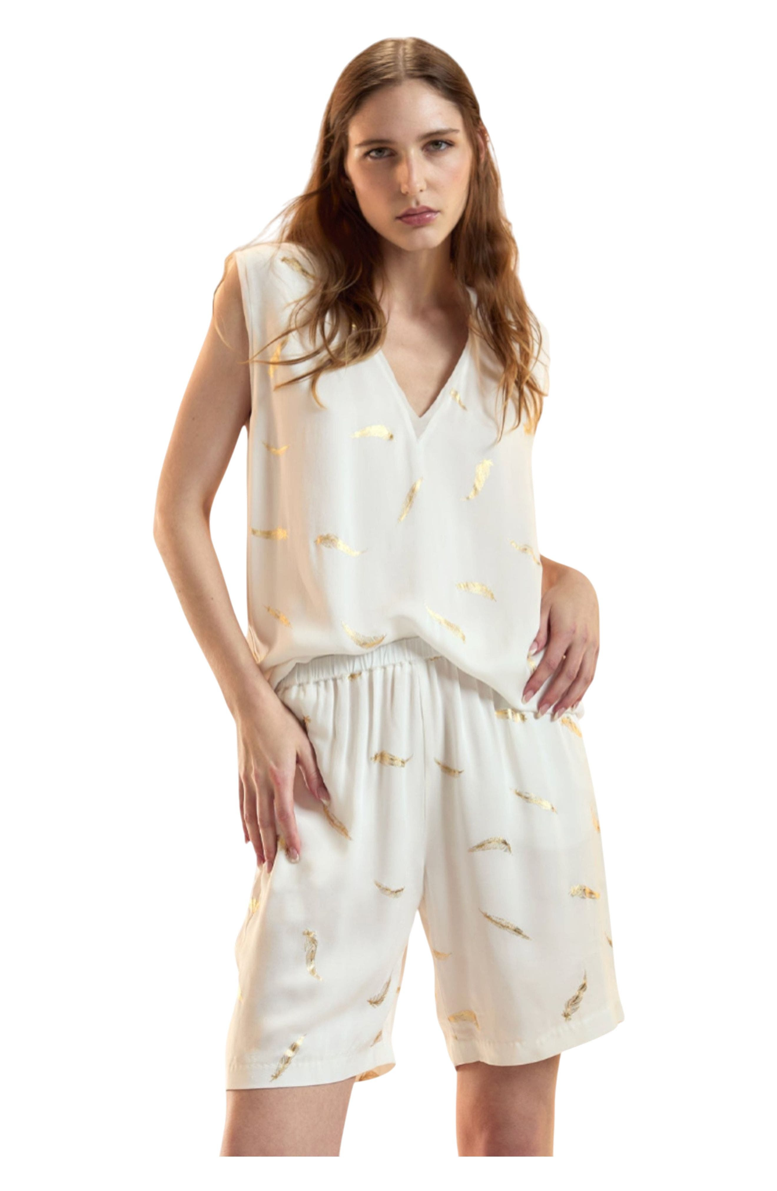 Cynthia Rowley Light as a Feather Top in White at Nordstrom - 1