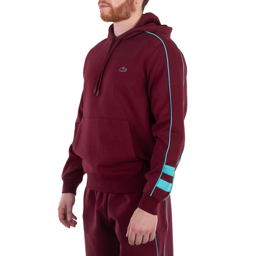 Lacoste Contrast Details Cotton Hoodie - 5