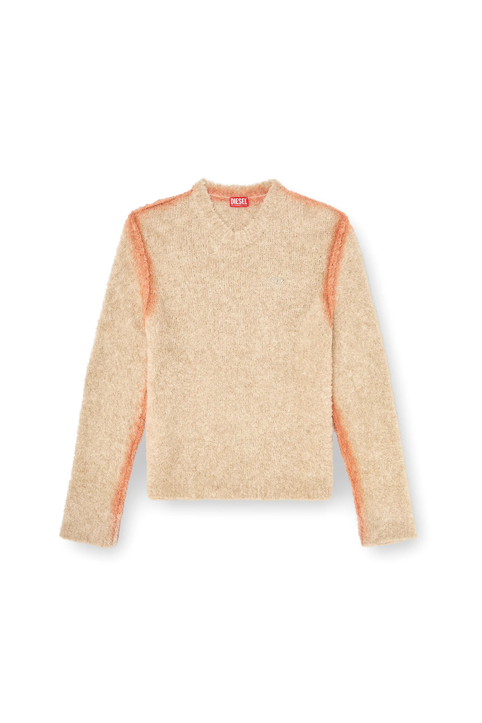 ALPACA-BLEND JUMPER WITH SPRAY-DYED SEAMS - 1