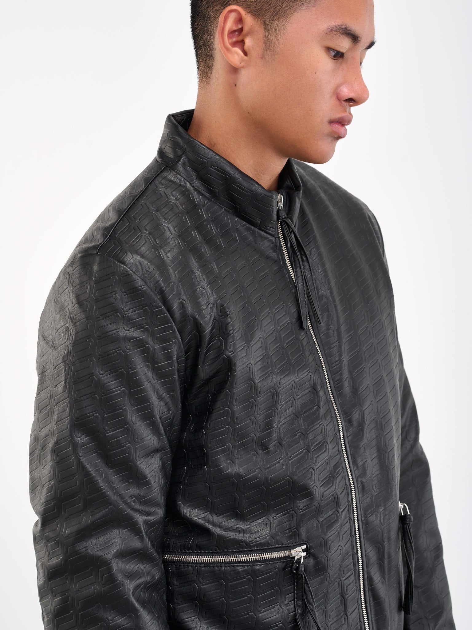 Embossed Rider Jacket - 5