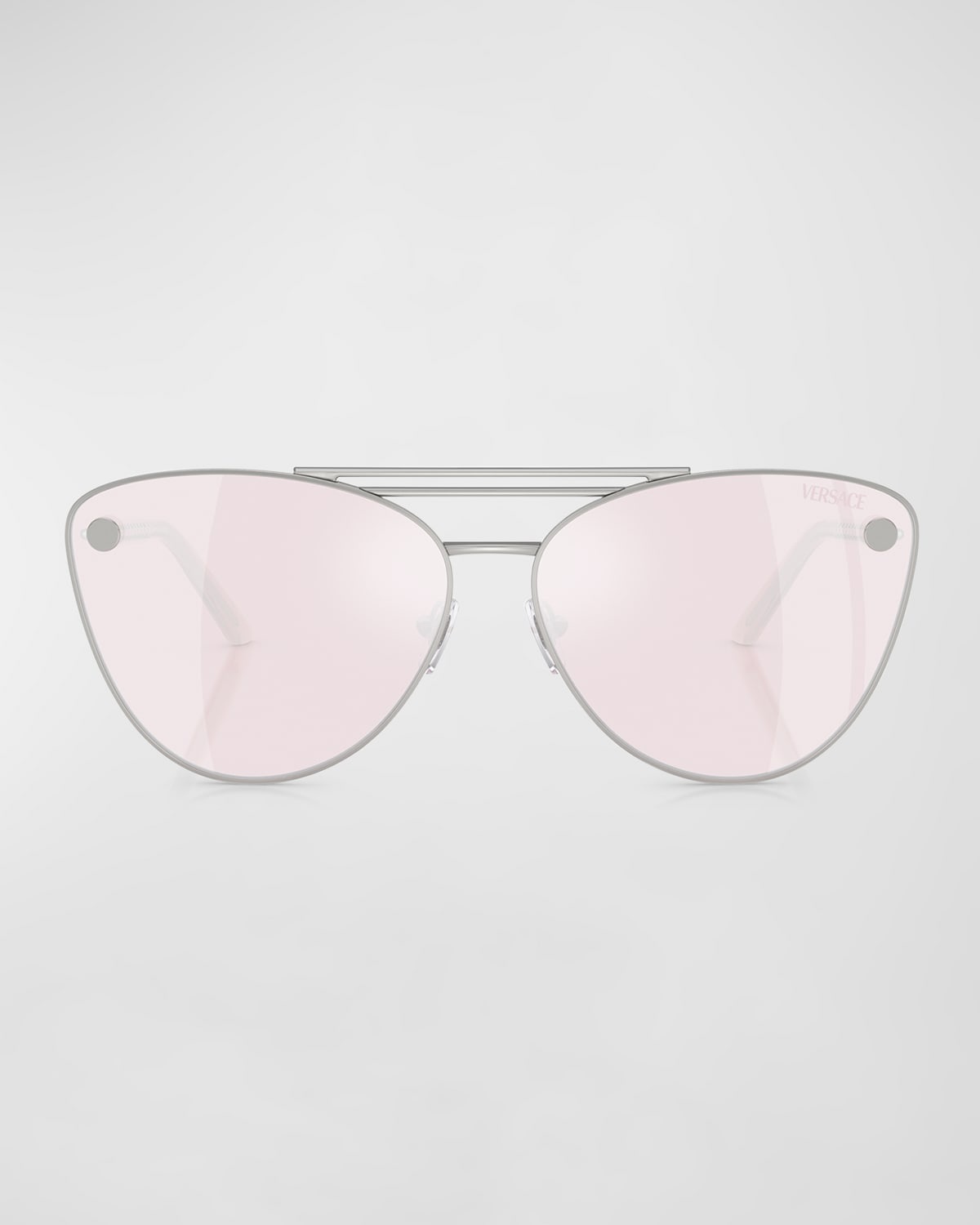 Greca Border Metal Cat-Eye Sunglasses - 3