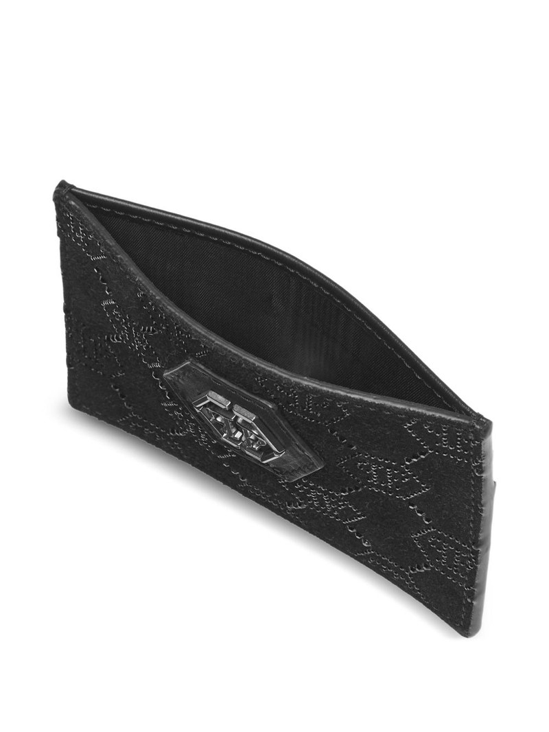 PHILIPP PLEIN logo-embellishment cardholder outlook