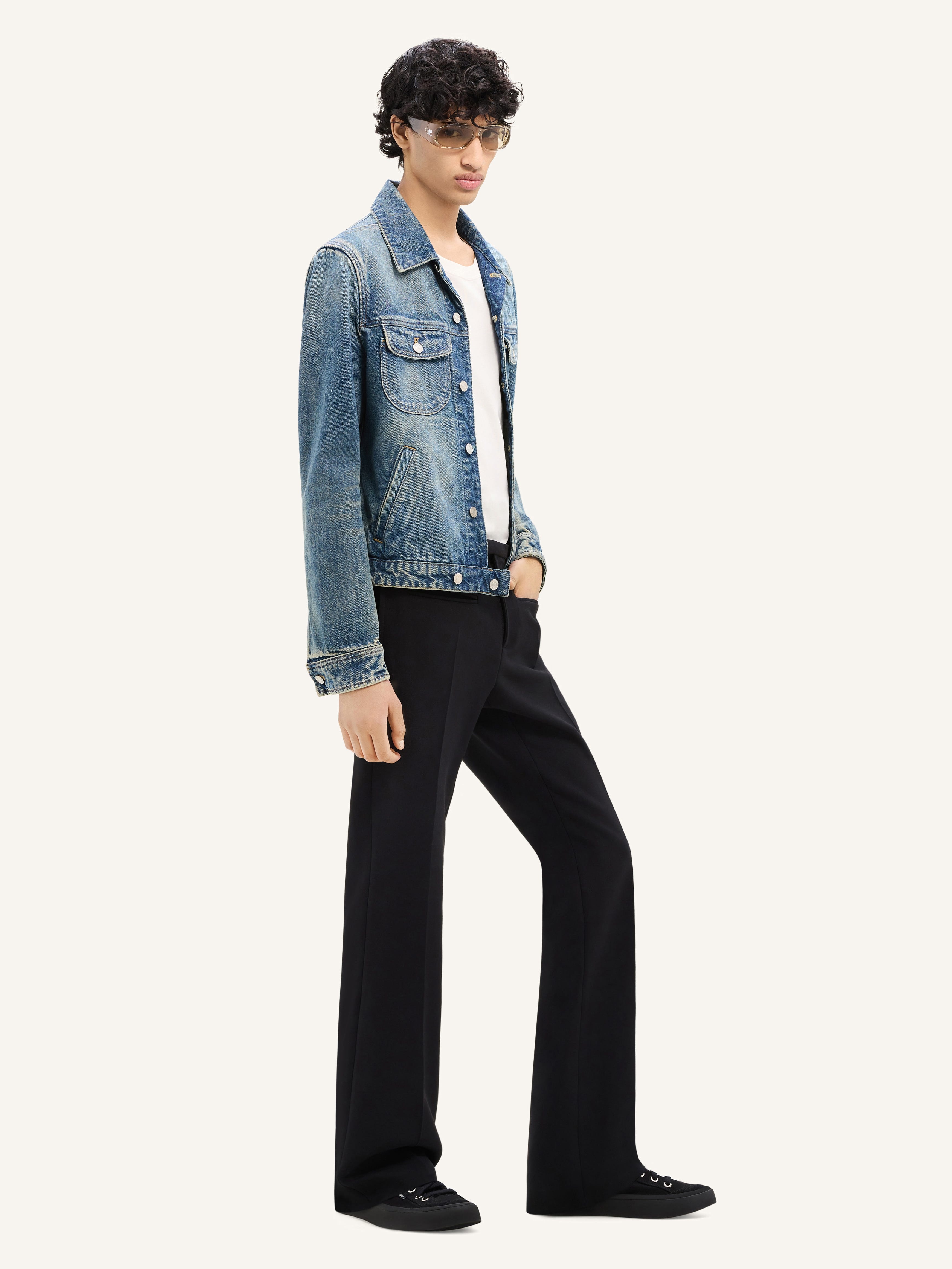 DENIM TRUCKER JACKET - 3