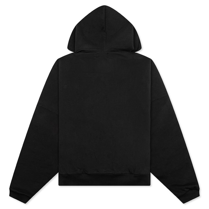 WILLY CHAVARRIA BUFFALO HOODIE - BLACK outlook