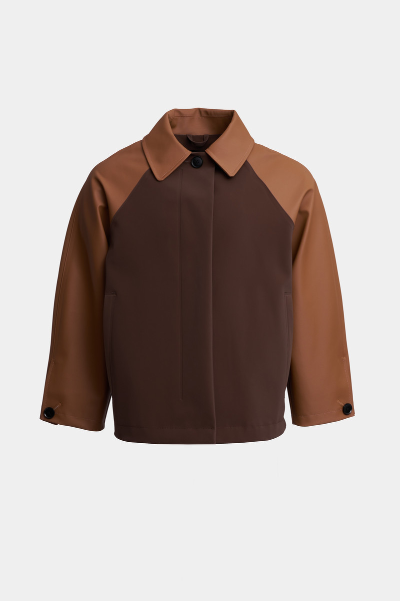Bandhagen Raincoat Cognac 1