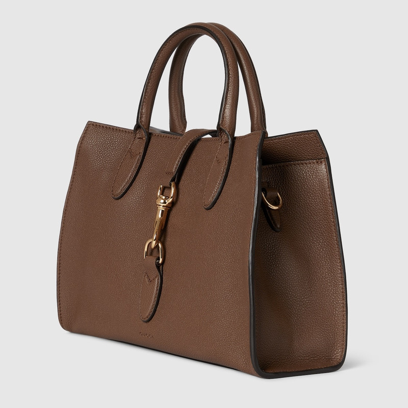 GUCCI Medium tote bag with hook closure outlook