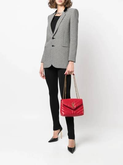 SAINT LAURENT small Loulou quilted shoulder bag outlook