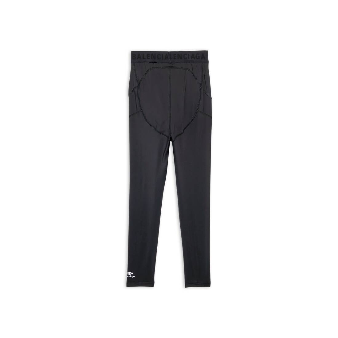 Men's 3b Sports Icon Leg Sports Leggings in Black - 5