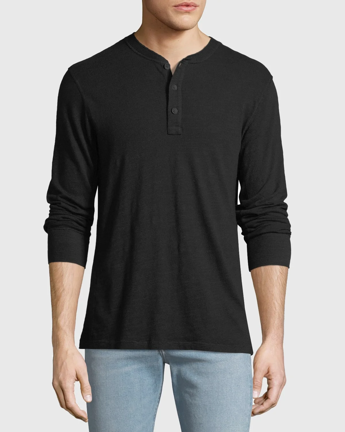 Men's Standard Issue Henley Shirt - 1