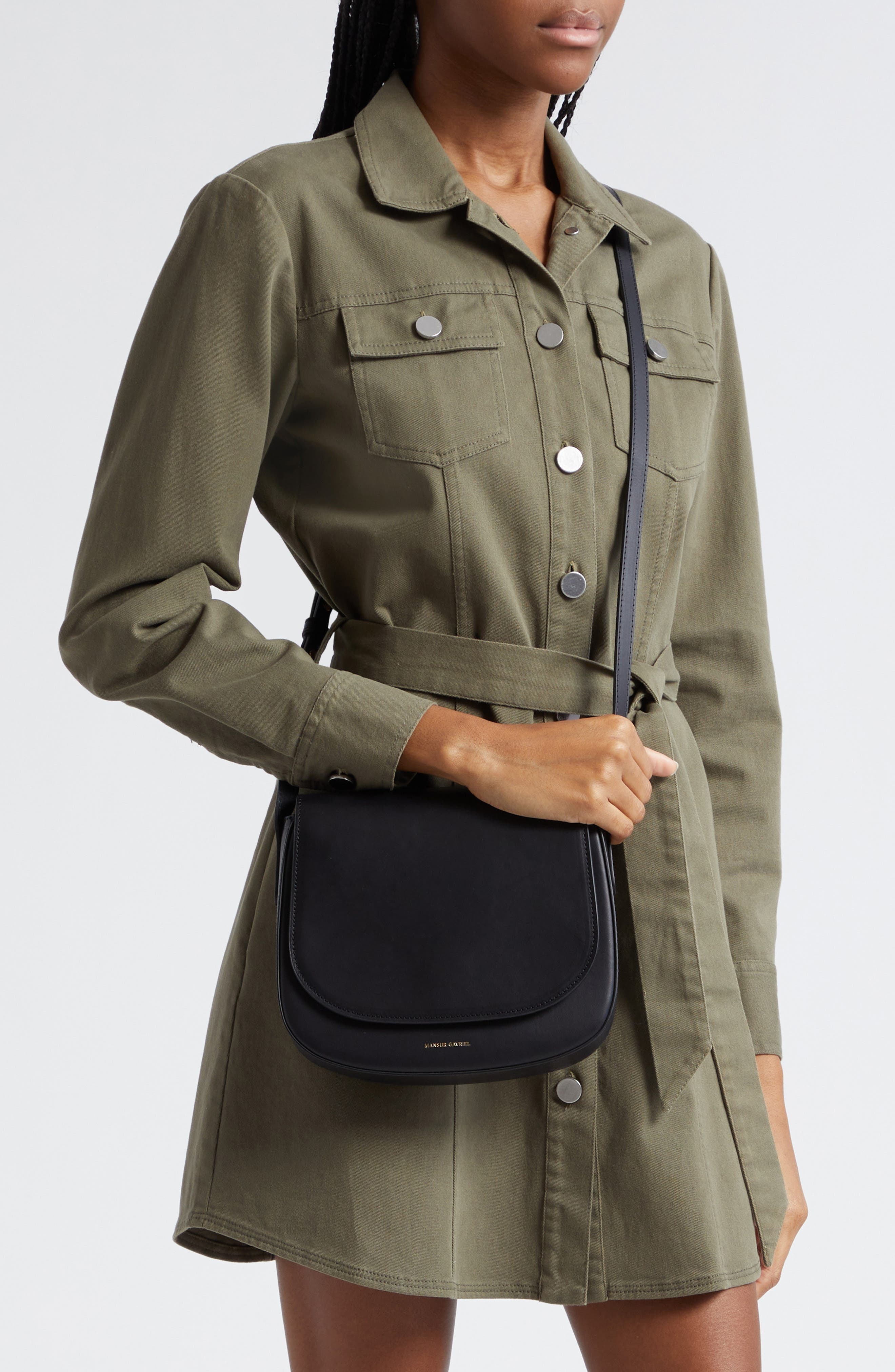Classic Leather Crossbody Bag - 3