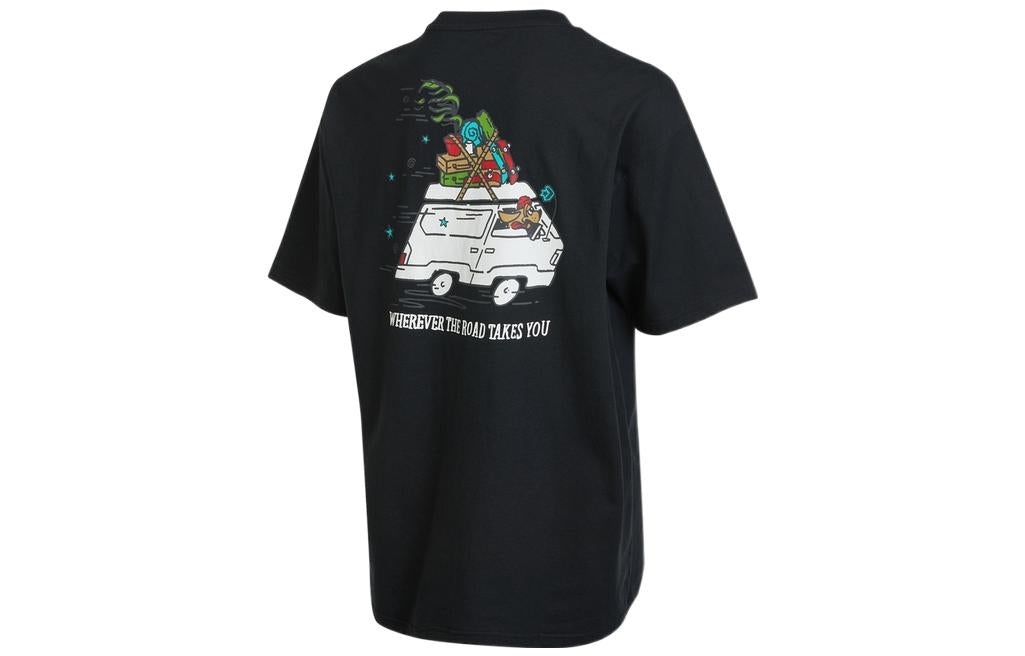 Converse Road Trip T-Shirt 'Black' 10023266-A01 - 2