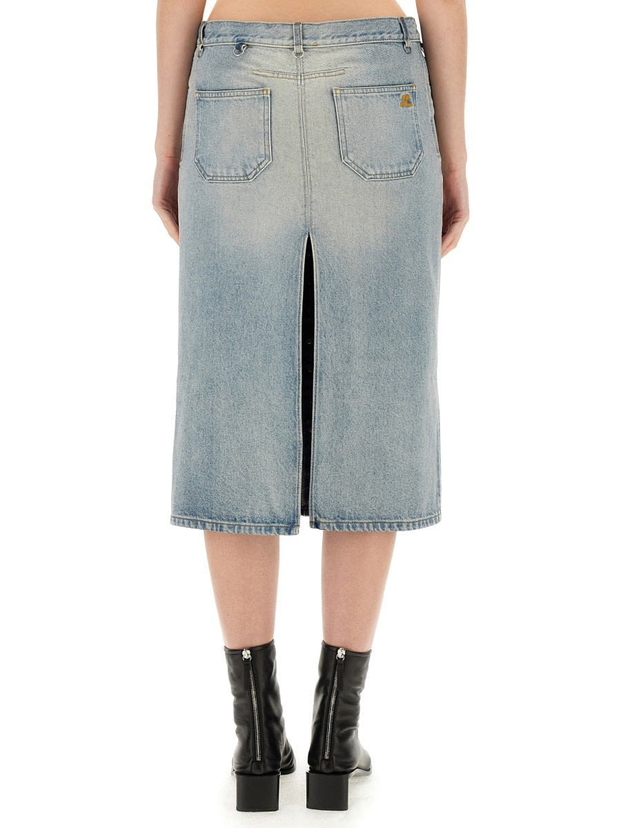 Courreges Women Midi Skirt - 3