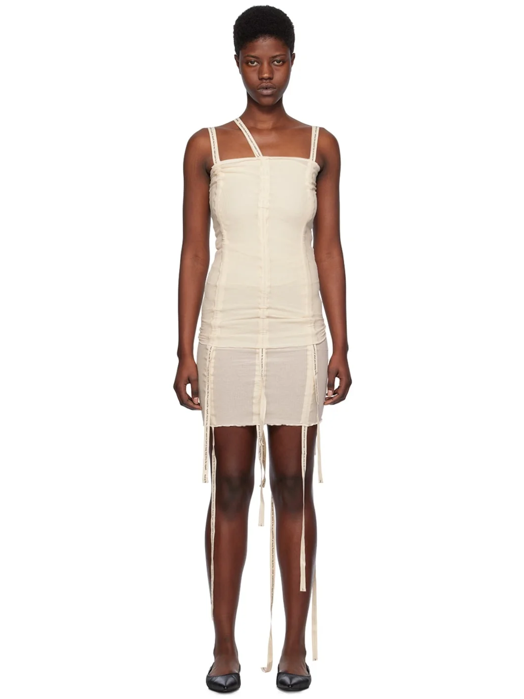 Off-White Hewn Strap Tank Top - 1