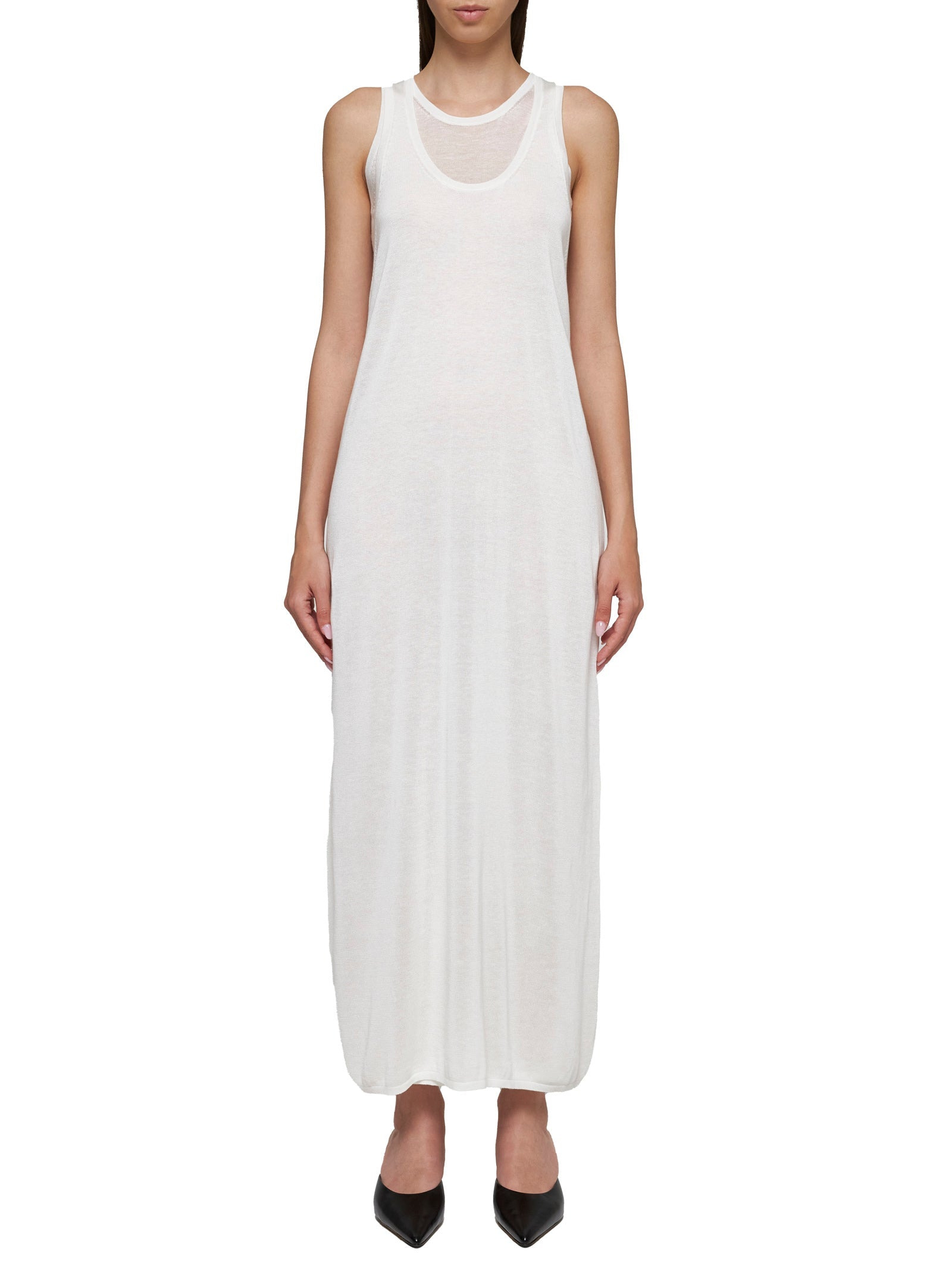 Toteme Women Layered Knit Tank Long Dress - 2