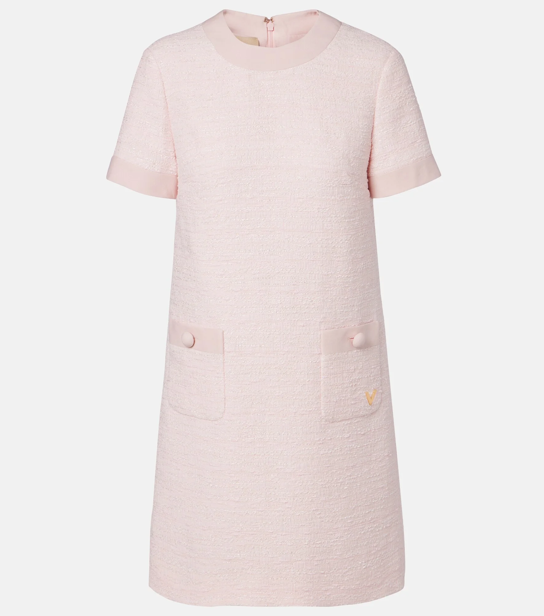 VGold tweed minidress - 1