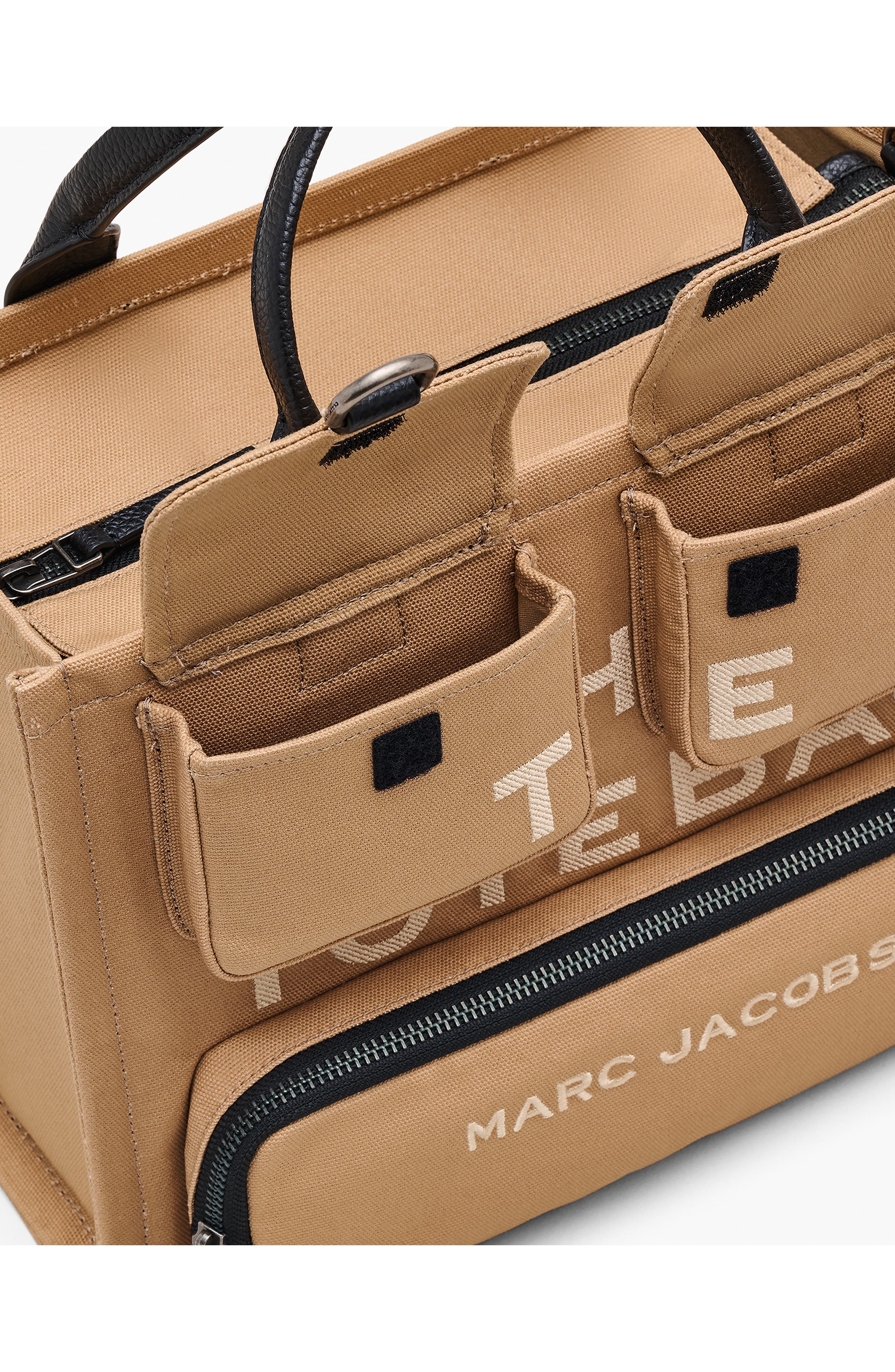 Marc Jacobs The Cargo Canvas Medium Tote Bag in Camel at Nordstrom - 5