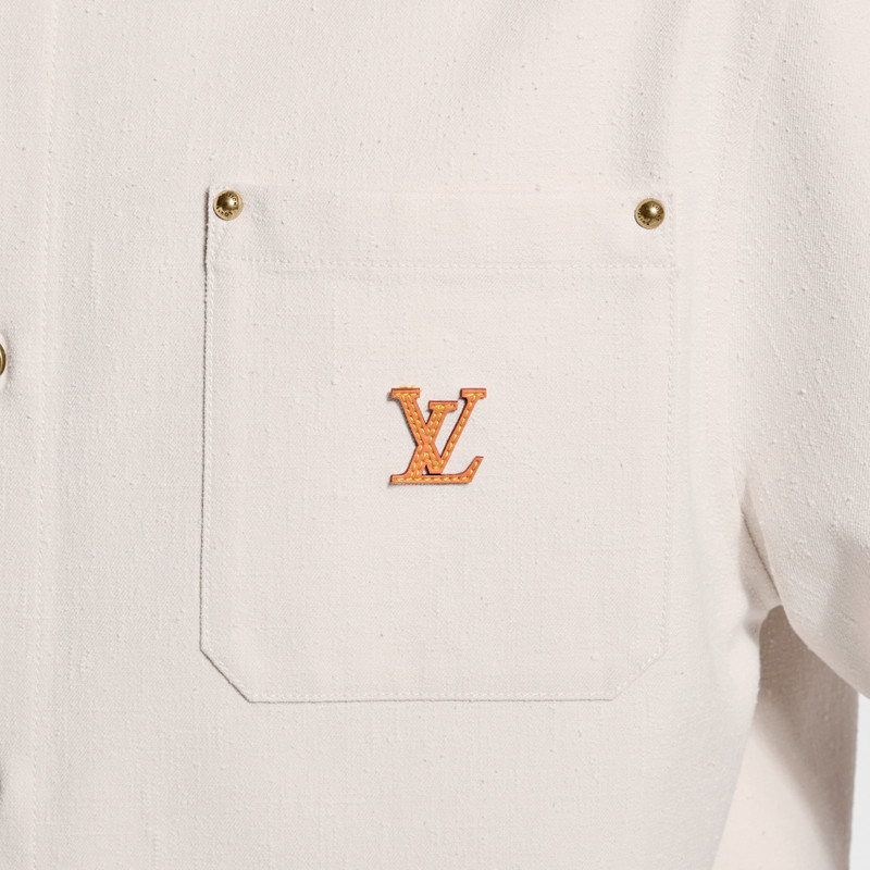 Short-Sleeved Silk-Cotton Shirt 3