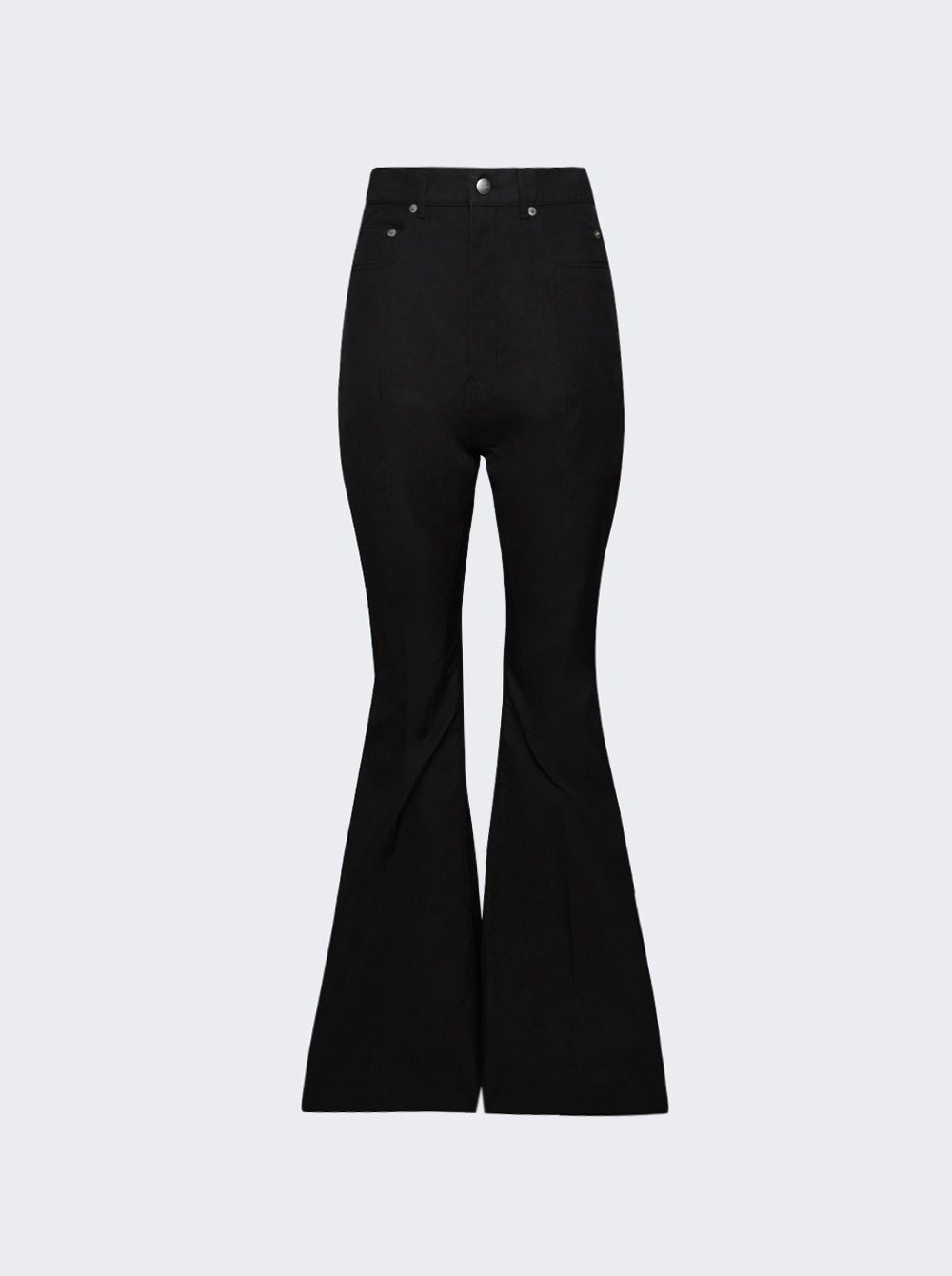 Bolan Bootcut Crepe Taffeta Pants Black - 1