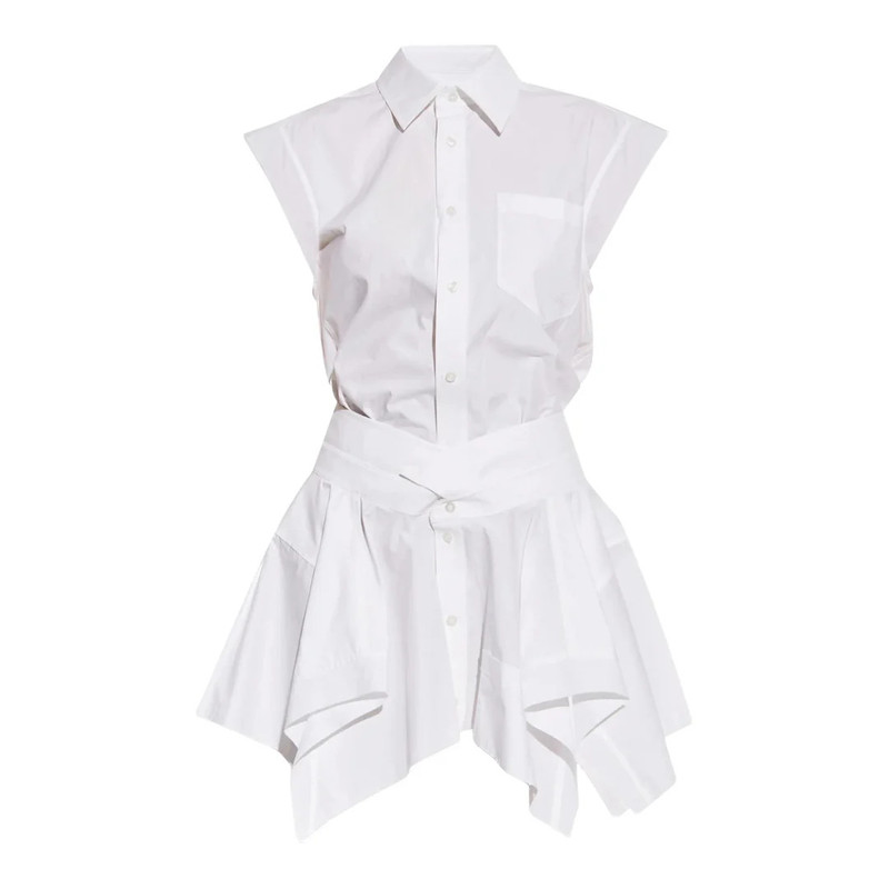 alexanderwang.t Cut Off Double Shirt Dress outlook