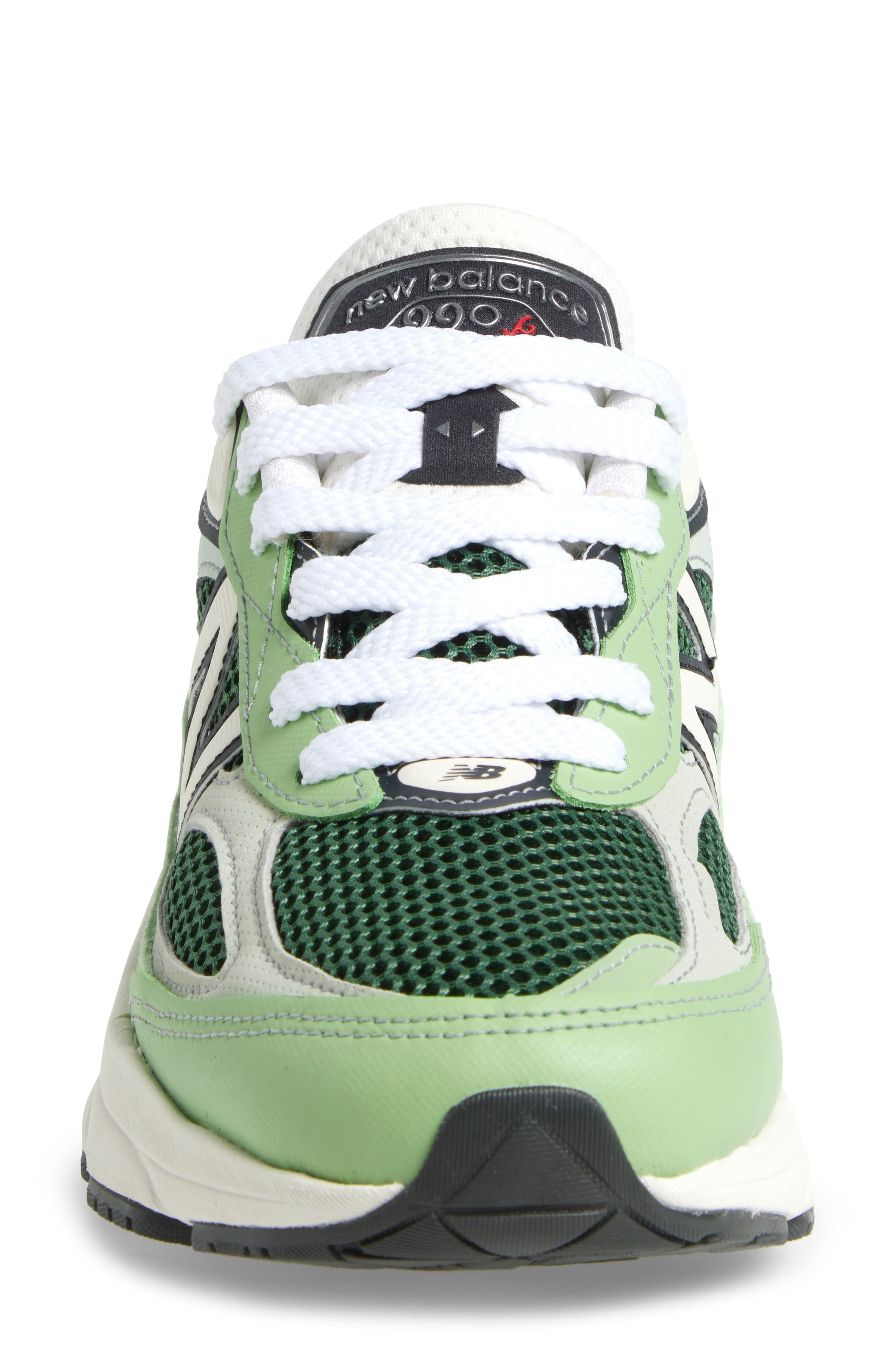 New Balance Gender Inclusive Made in USA 990v6 Sneaker in Avocado/Natural Mint at Nordstrom - 4