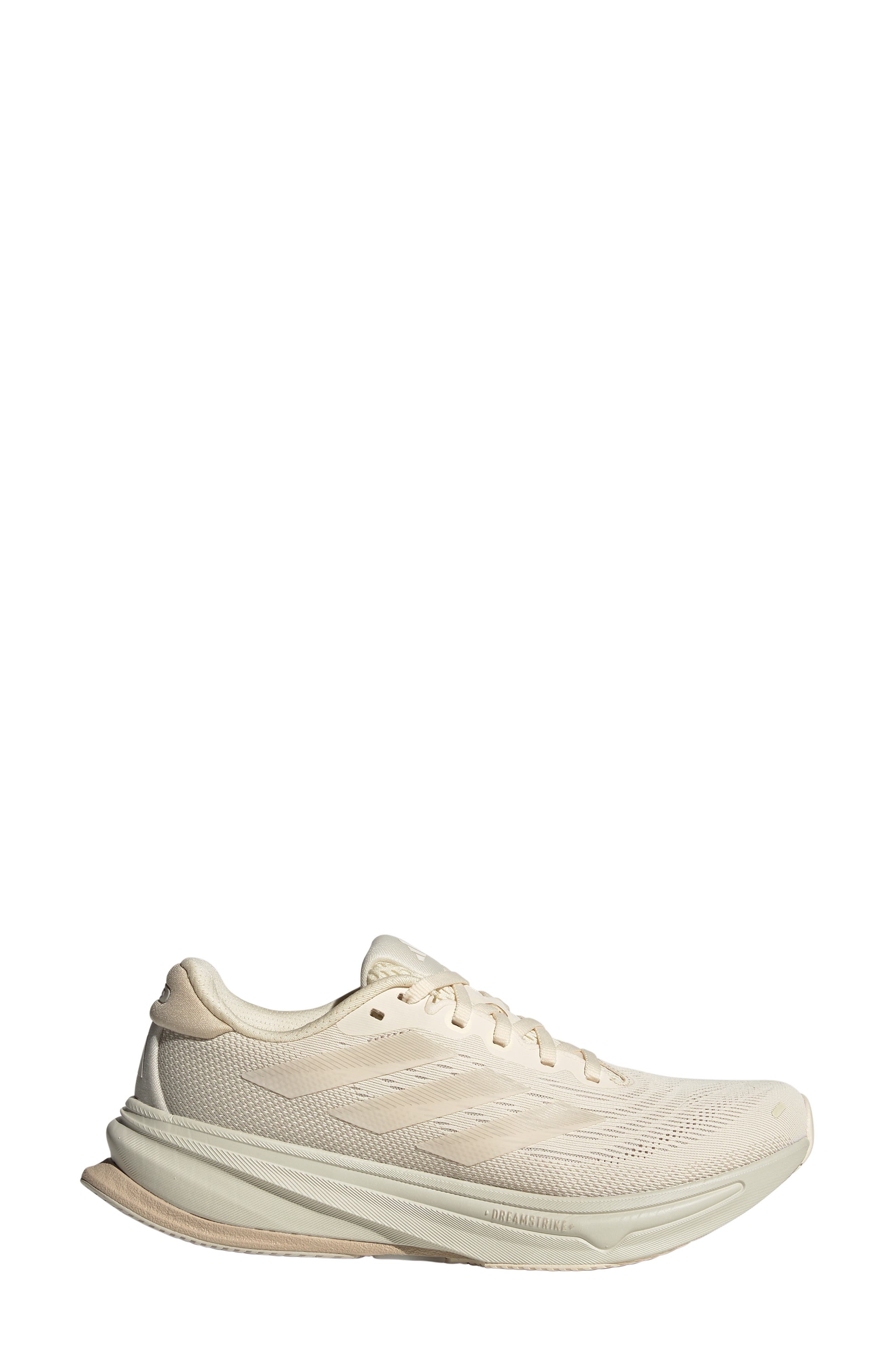 adidas Supernova Rise 2 Running Shoe in Wonder White/White/Beige at Nordstrom - 3