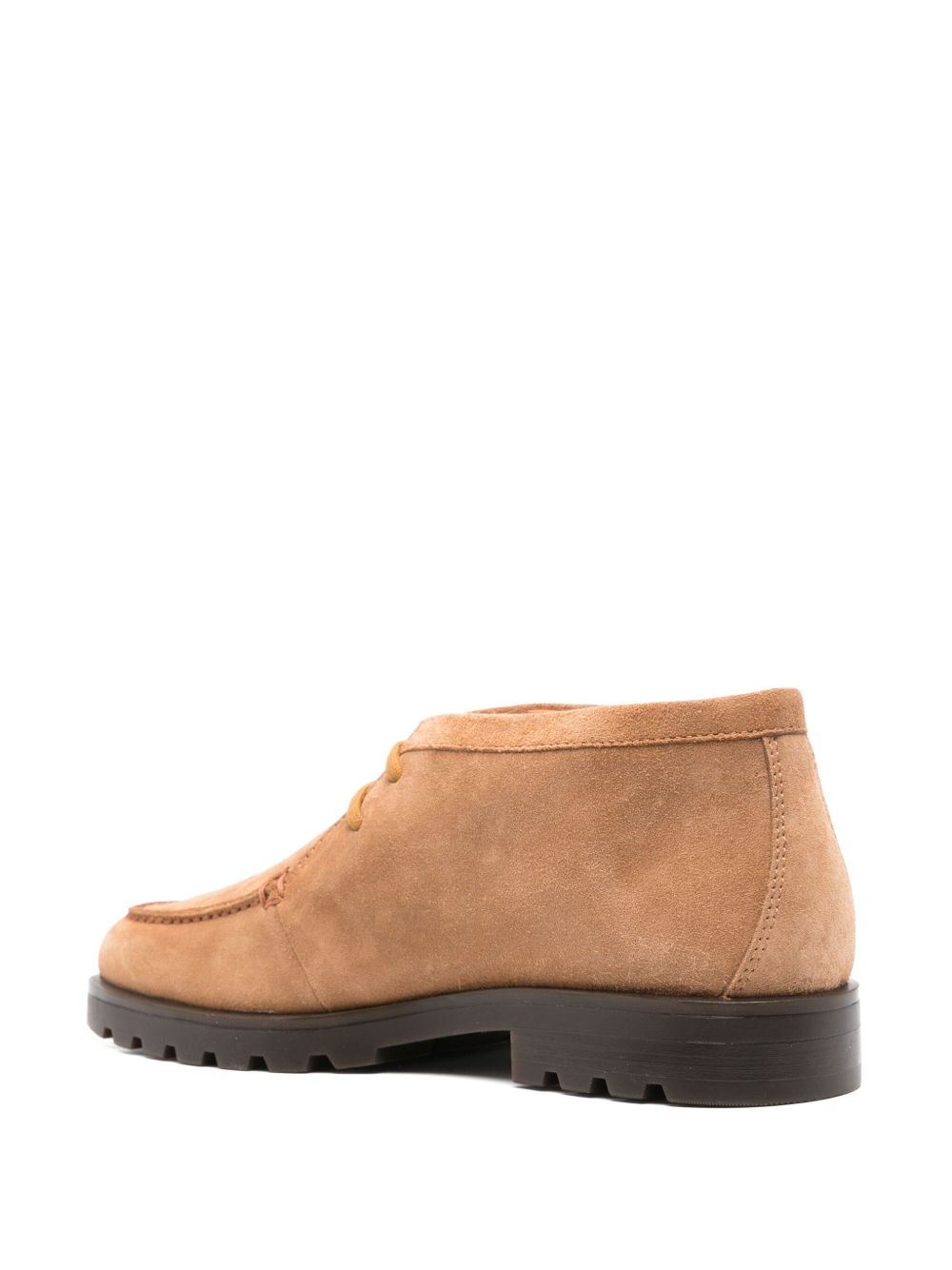 suede derby shoes - 3