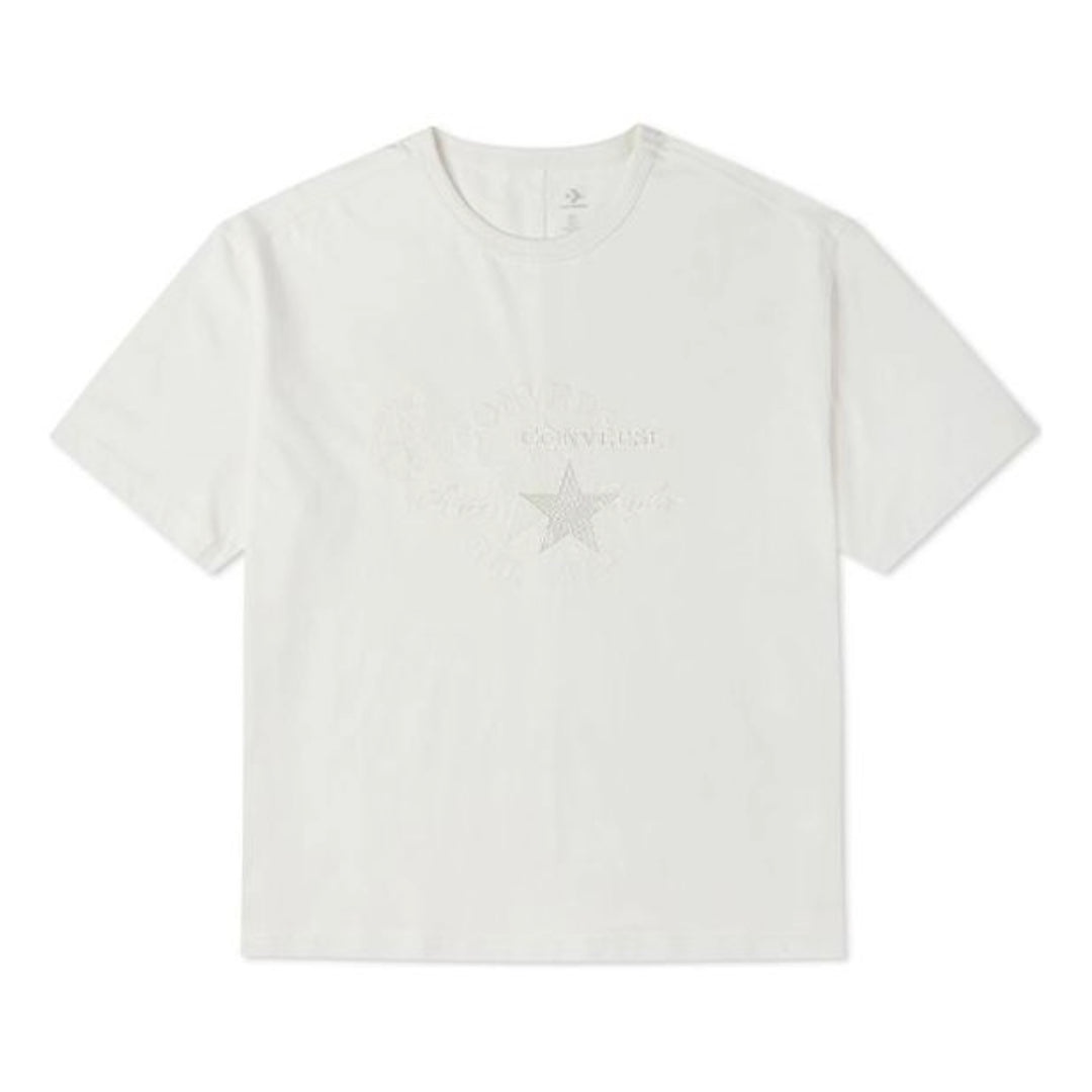 Converse Chuck 70S Embroidered T-Shirt 'White' 10021980-A01 - 1