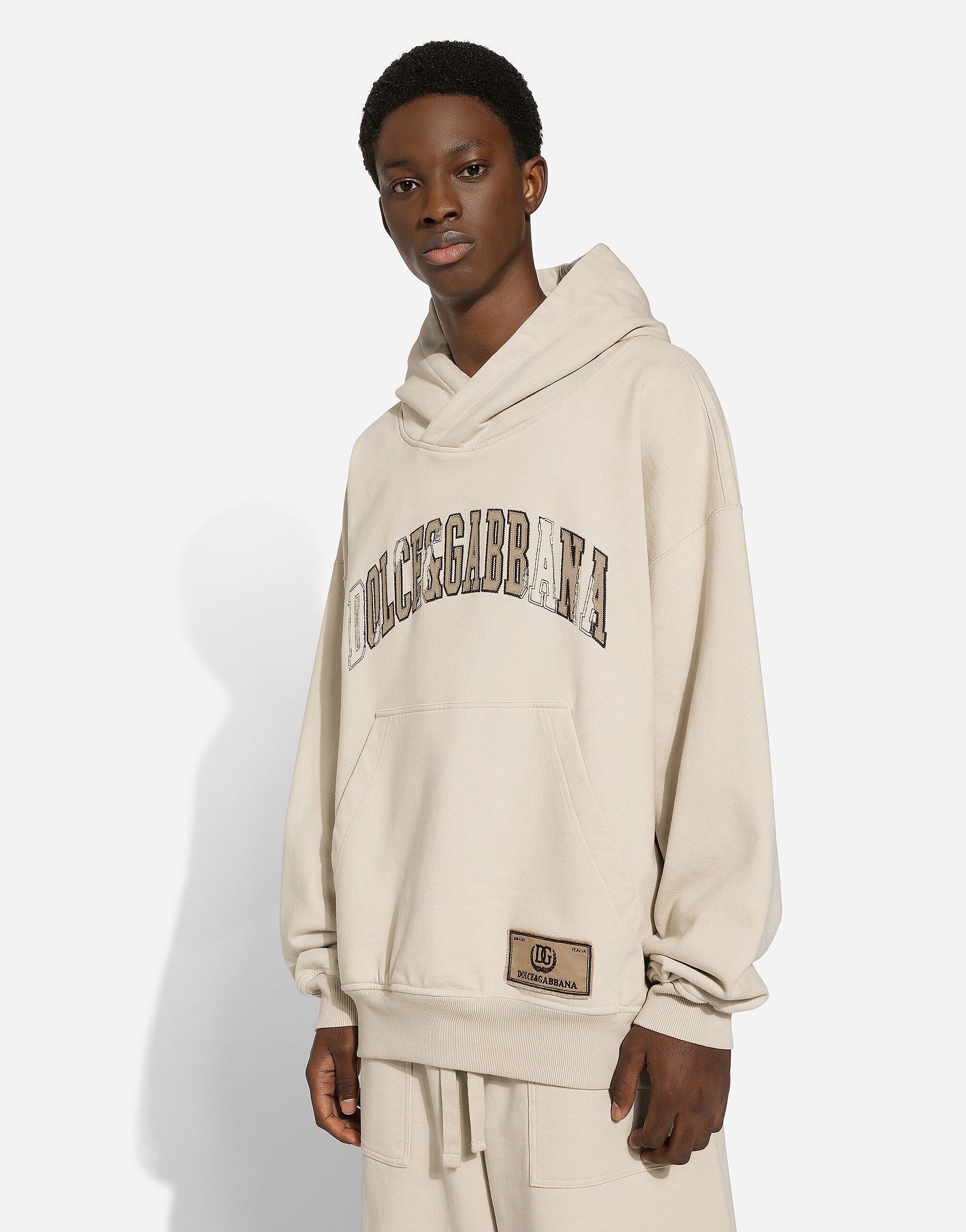 パーカー・フーディ Dolce&Gabbana Hoodie With Embroidery Dolce & Gabbana Hoodie with Dolce&Gabbana embroidery