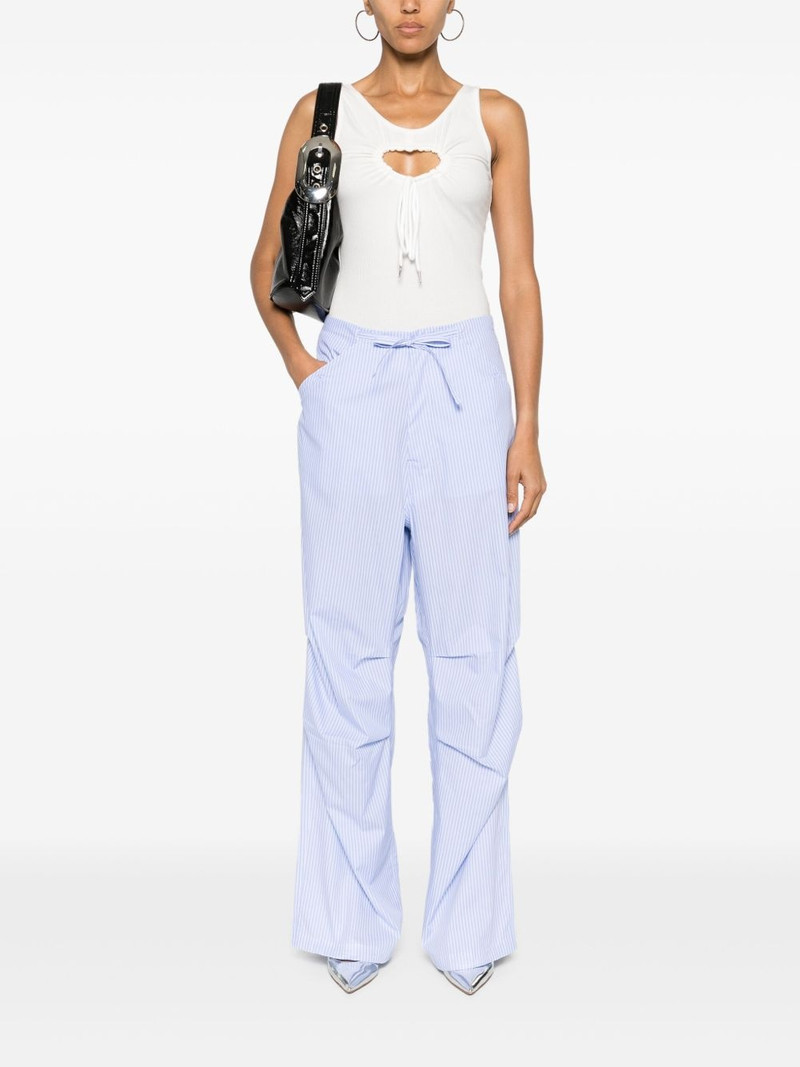 DARKPARK Daisy pinstriped trousers outlook