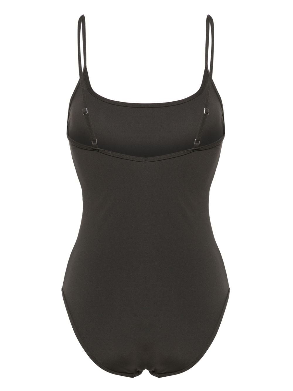 square-neck high-cut swimsuit - 2