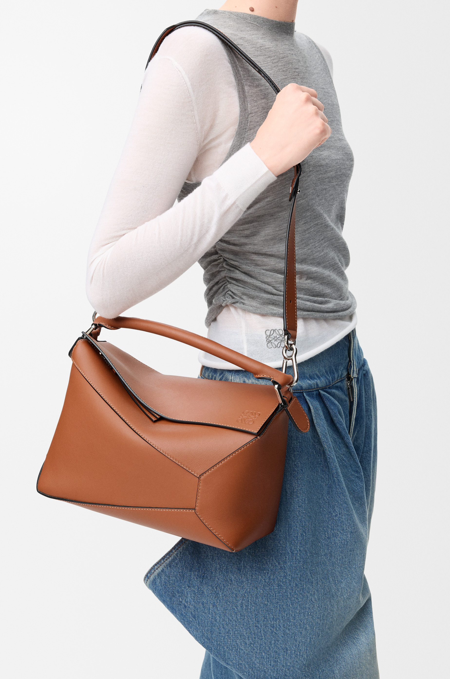 Puzzle bag in classic calfskin - 2