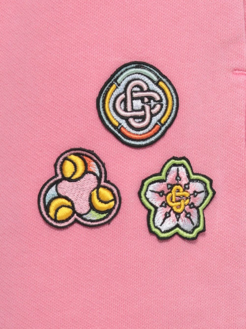 logo-appliqué palazzo trousers - 5
