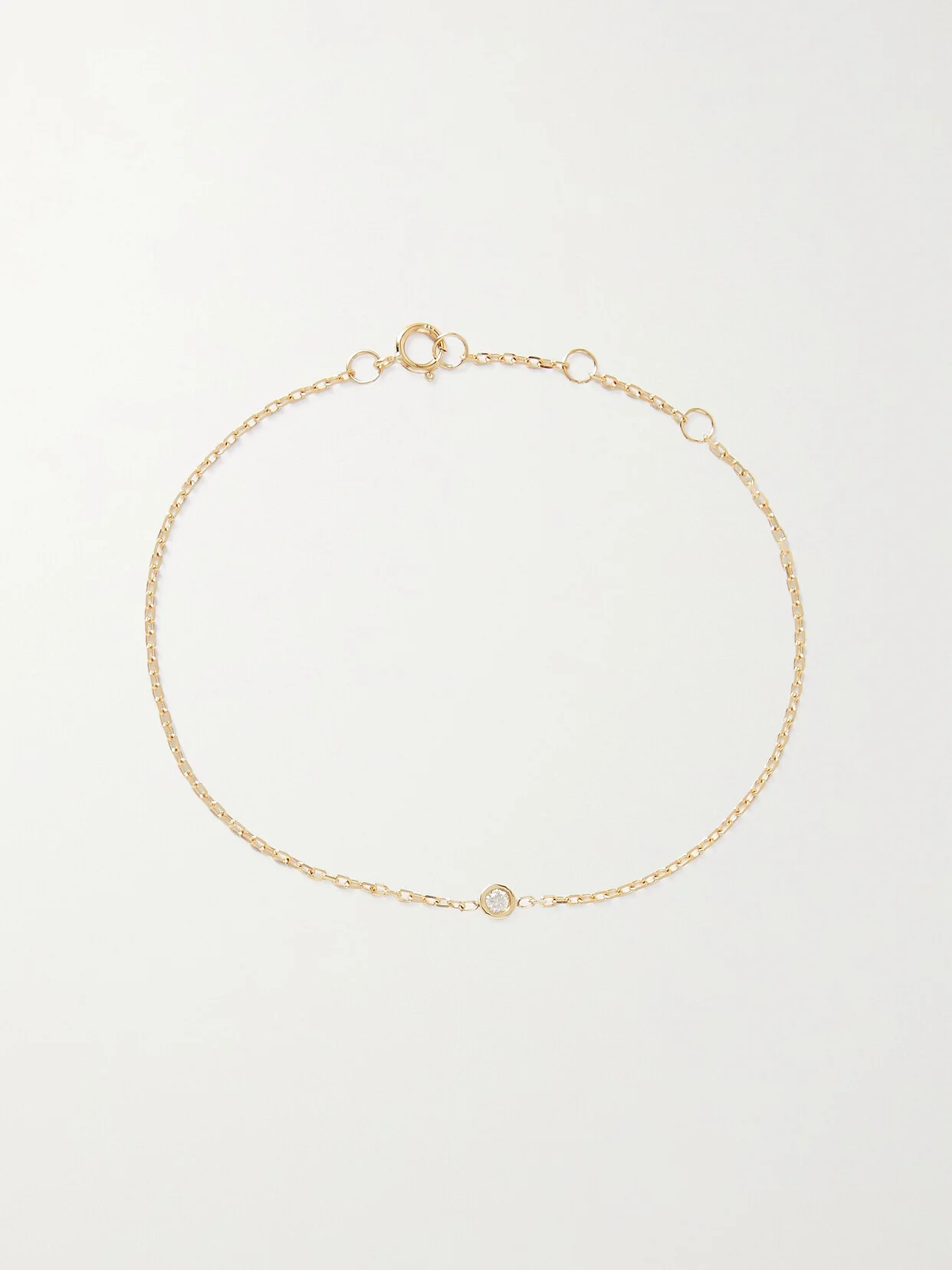 Gold Diamond Bracelet - 1