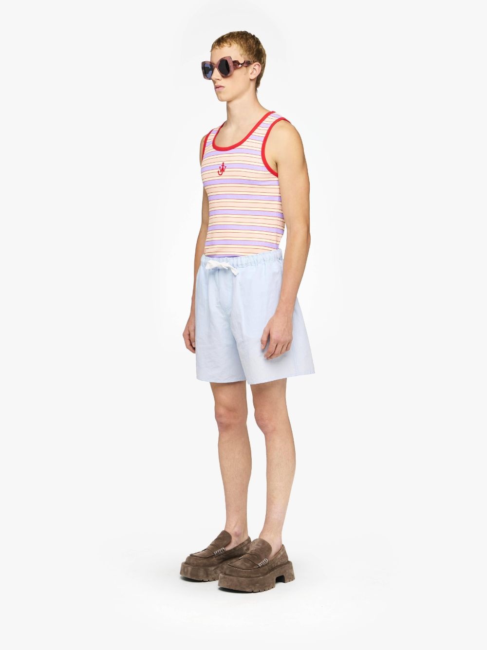 PRINTED DRAWSTRING SHORTS - 4