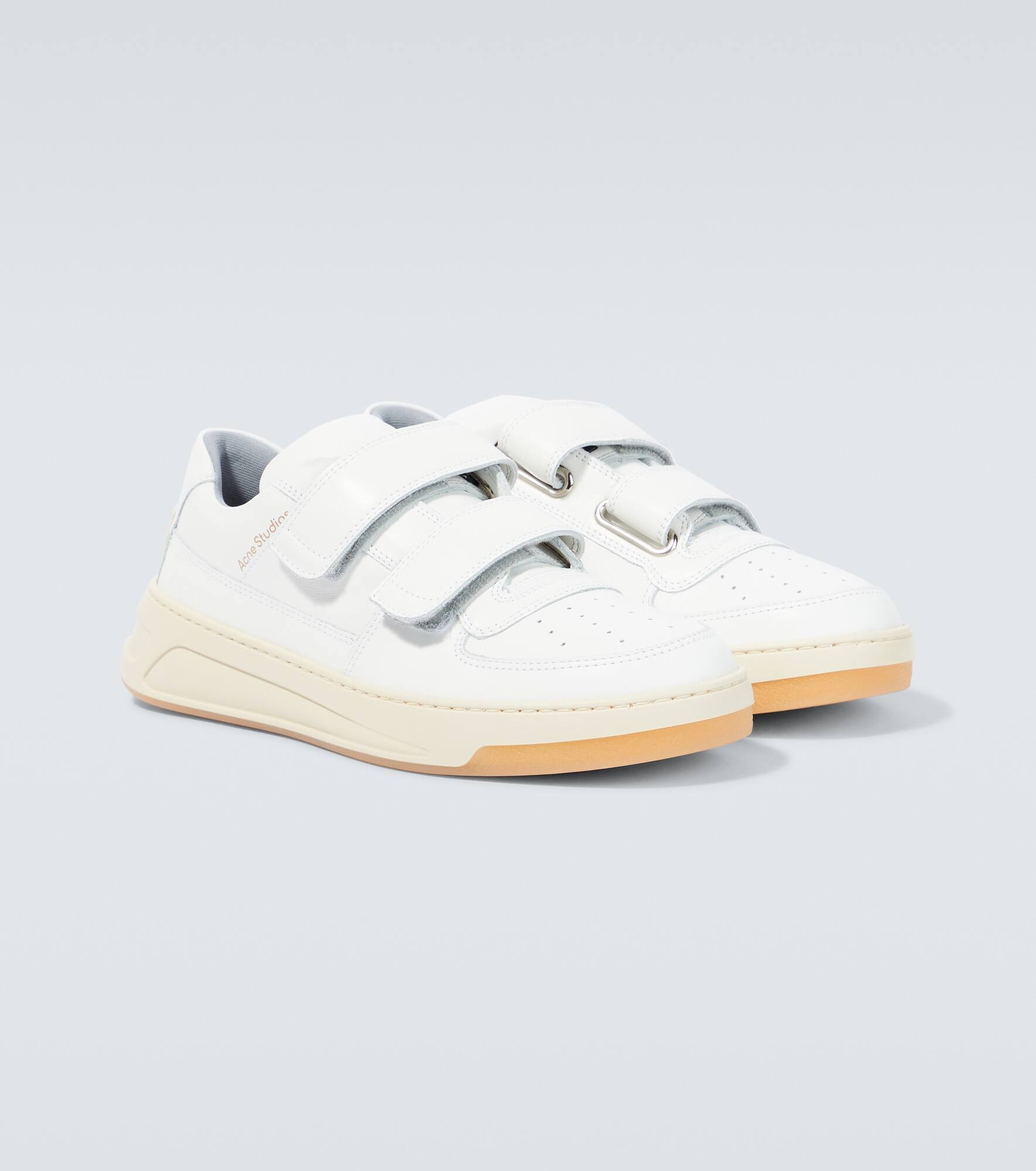 Leather sneakers - 5