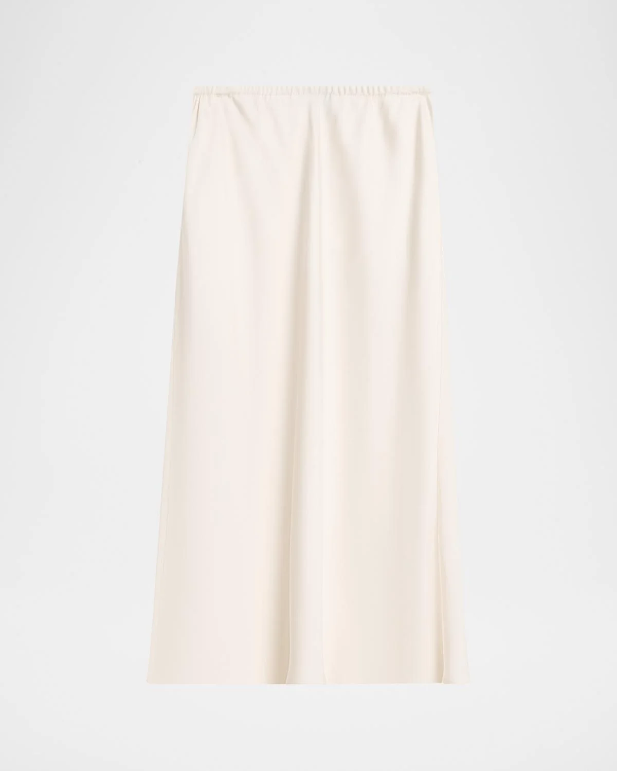 Pull-On Satin Slip Skirt - 1