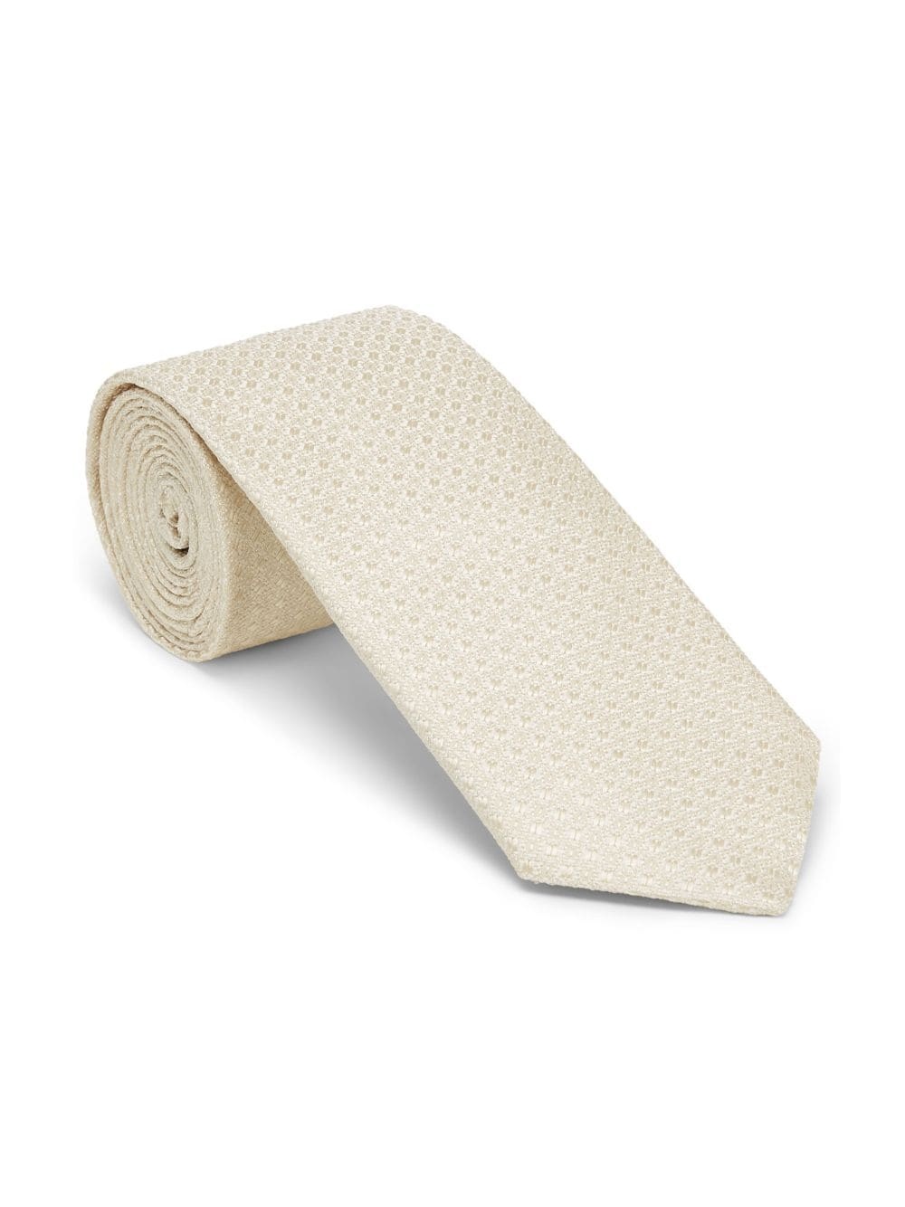 jacquard silk tie - 2