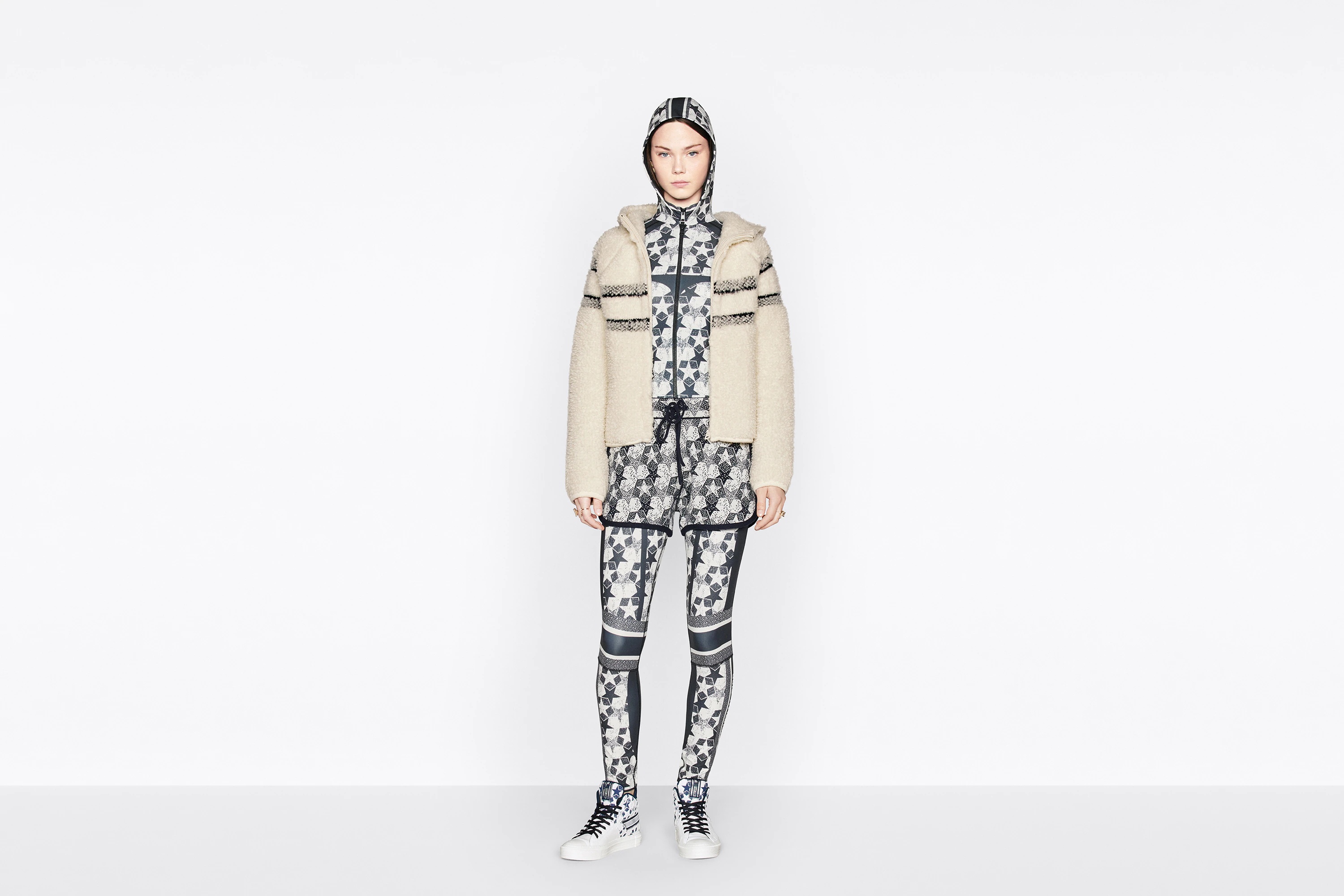 Fleece Hooded Cardigan - 4