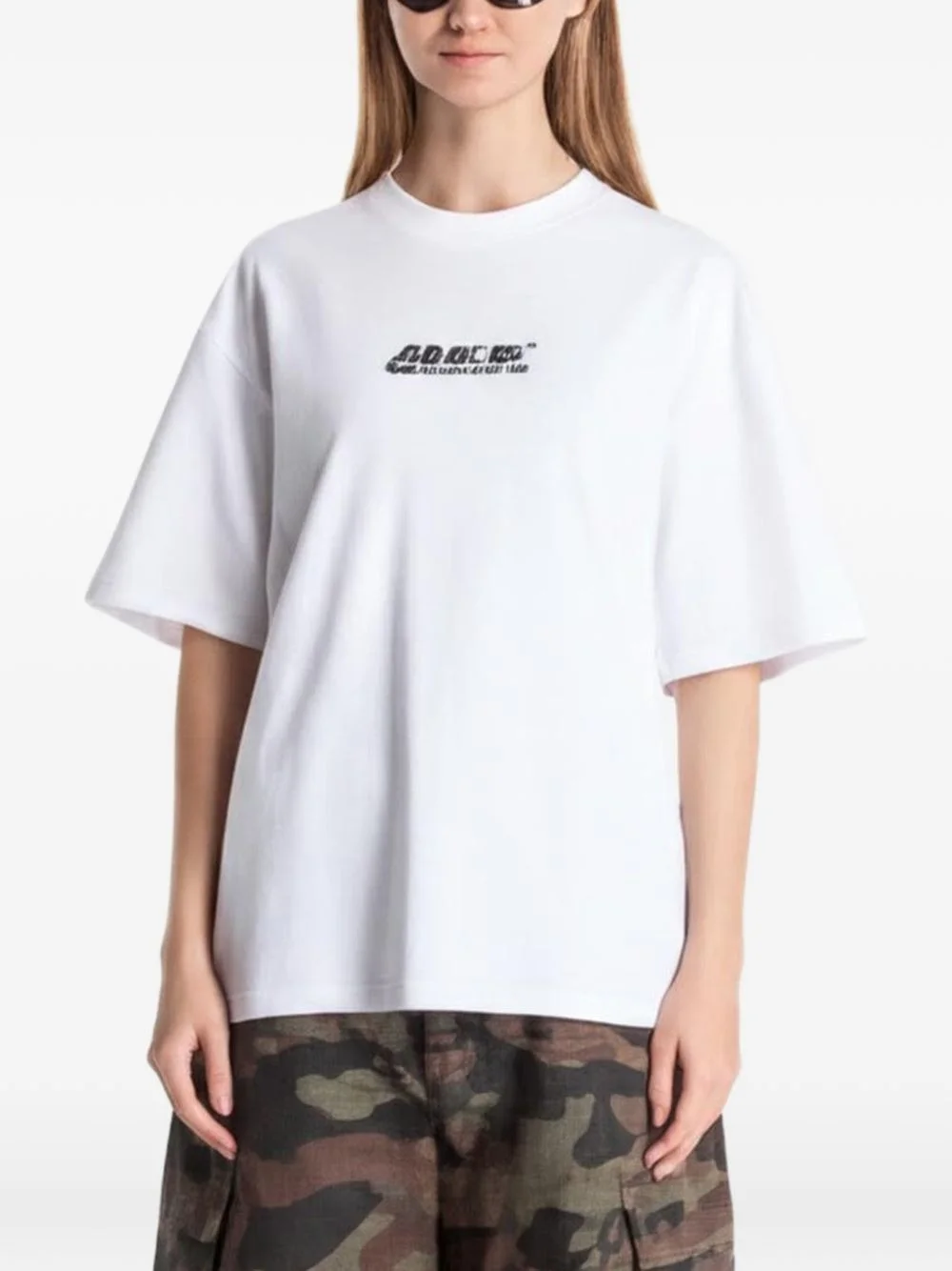 graphic-print short-sleeve T-shirt - 1