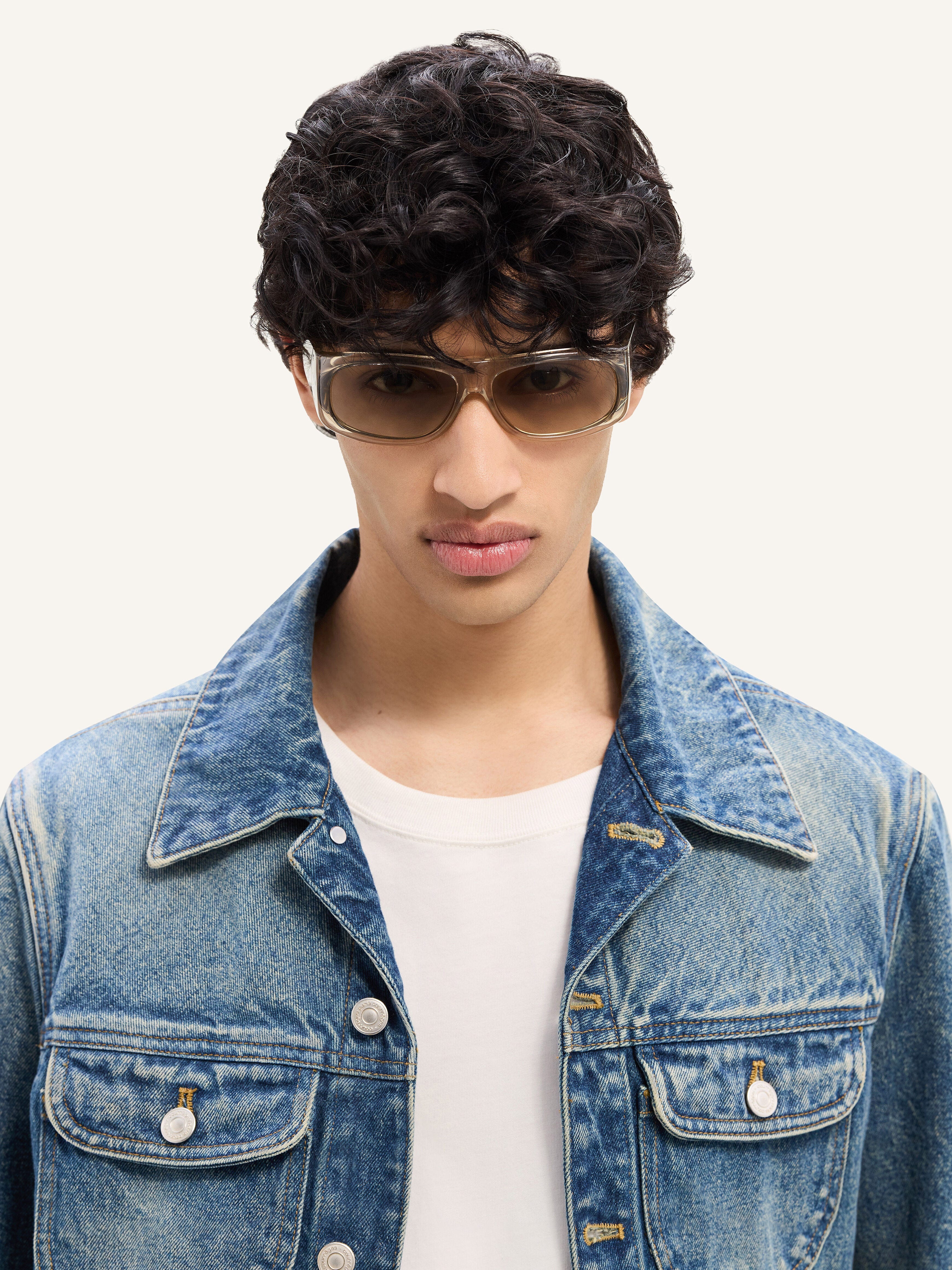 DENIM TRUCKER JACKET - 5
